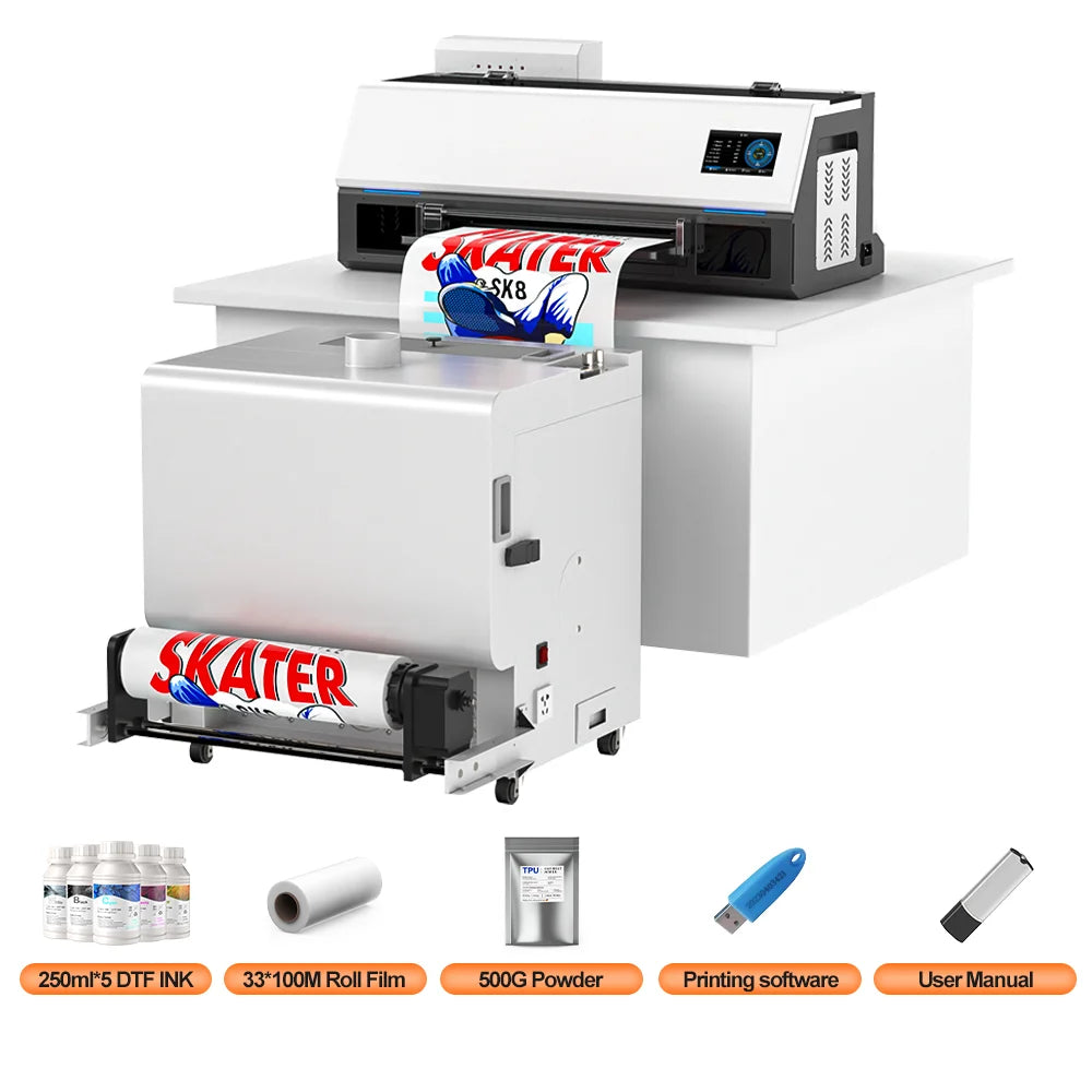 XP600 DTF Printer For Apparel And Textile Transfers