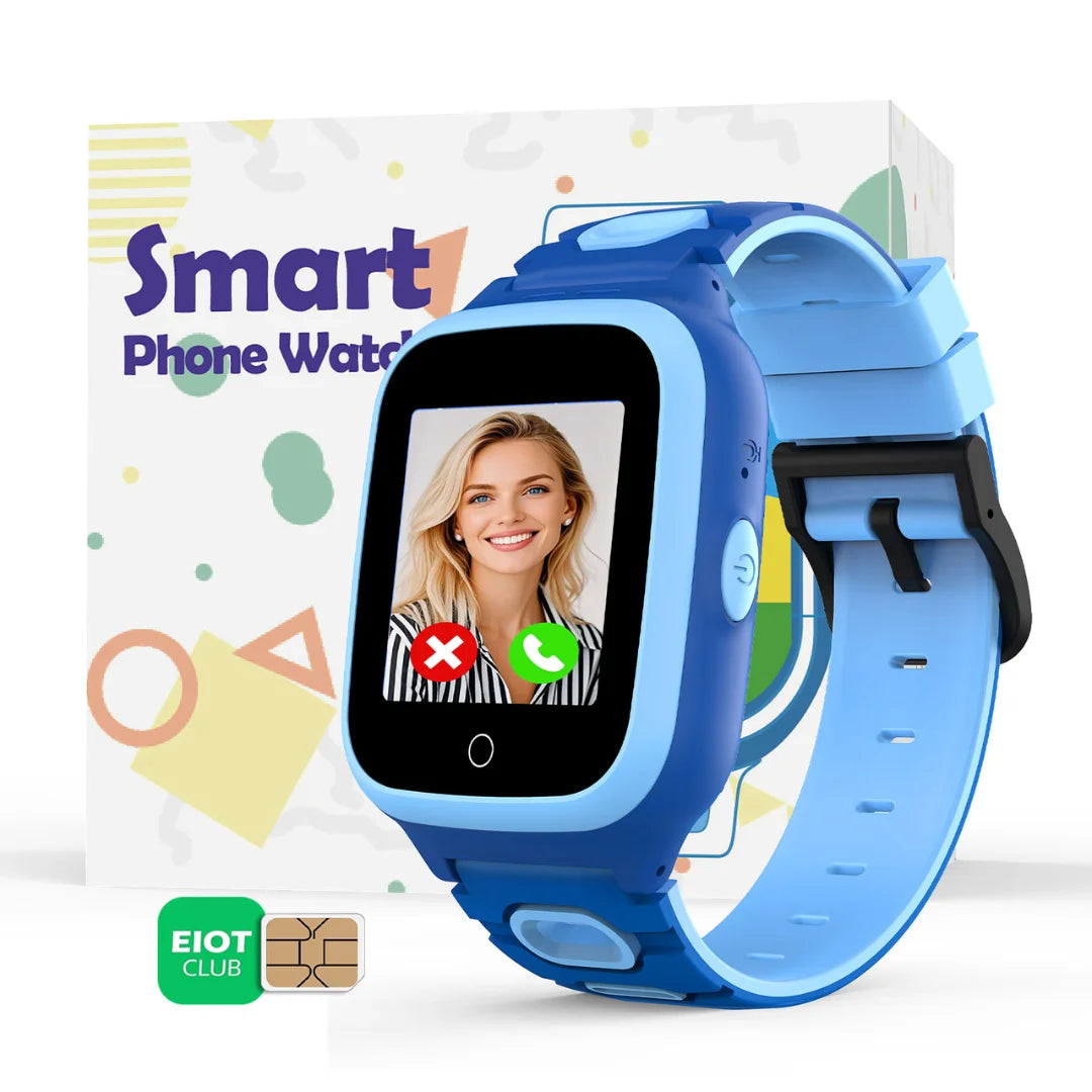 4G Kids GPS Smartwatch With Video Calling And Voice Chat