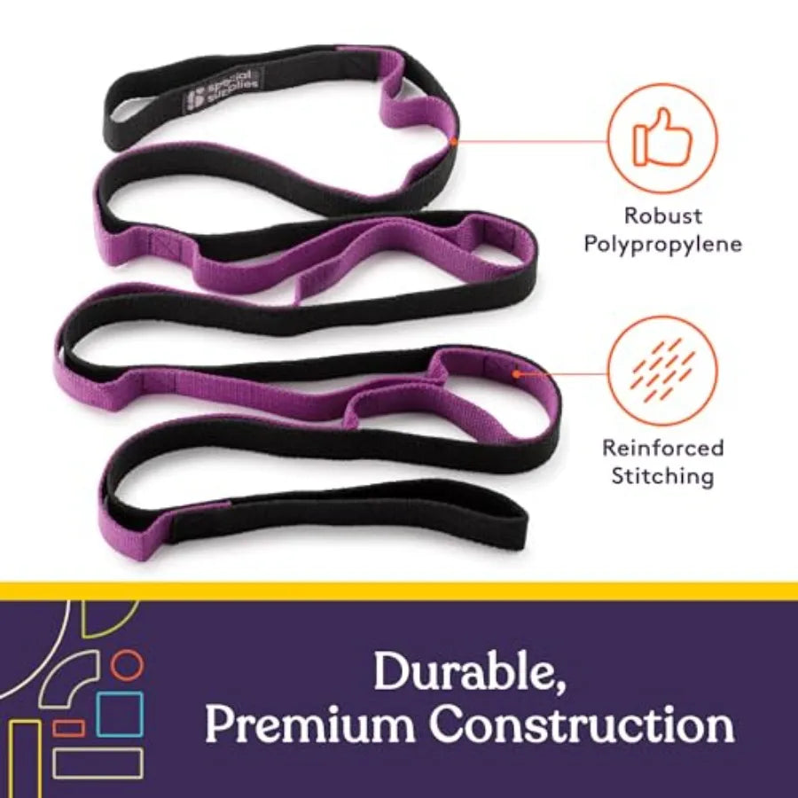 Premium Durable Yoga Strap For Stretching And Flexibility Training