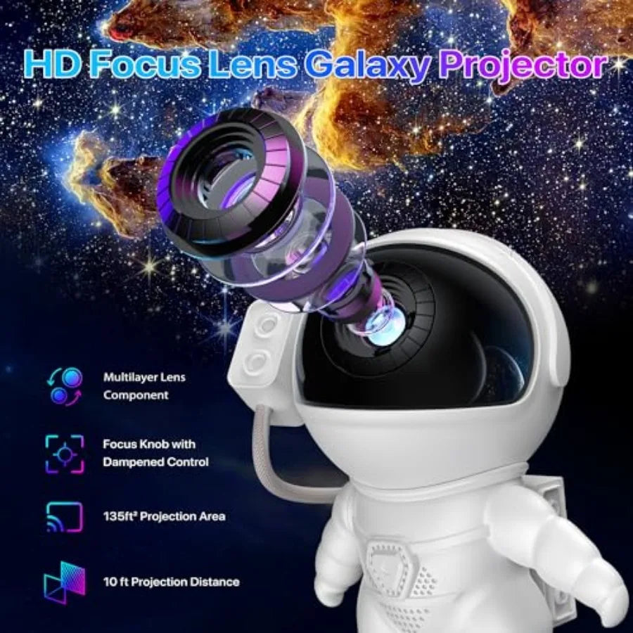 Galaxy Projector 12 in 1 HD Planetarium Night Light for Bedroom