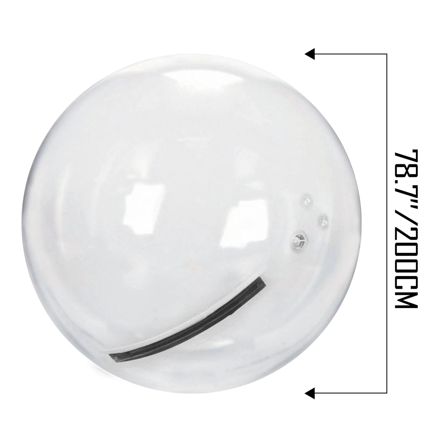 SucceBuy Inflatable Water Walking Zorb Ball With Air Pump