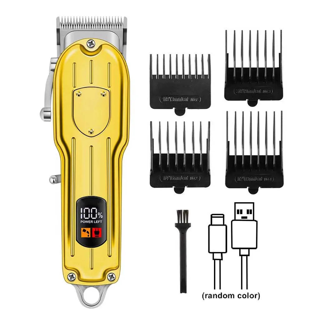 Shuyu Rechargeable Pet Hair Clipper For Cats And Dogs LED