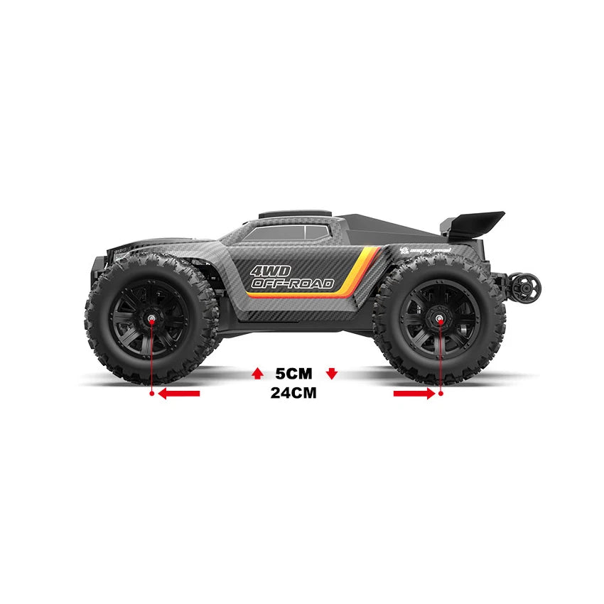 Jyscend 1 12 Remote Control Car 58kmh Four Wheel Drive Brushless High Speed Monster Truck Gift For Adults And Kids