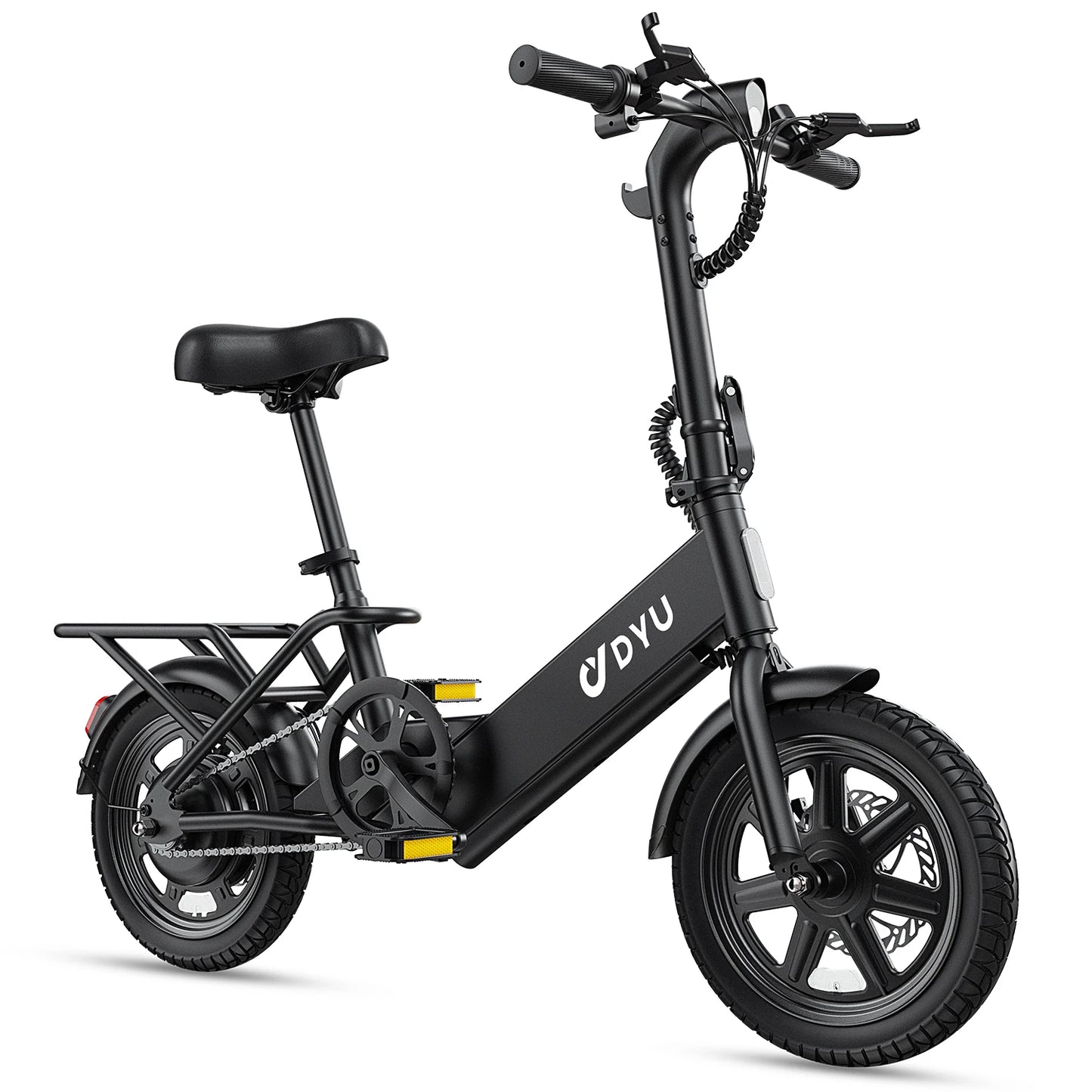 DYU C3 Folding Electric Bicycle 500W Peak Motor 280Wh Battery