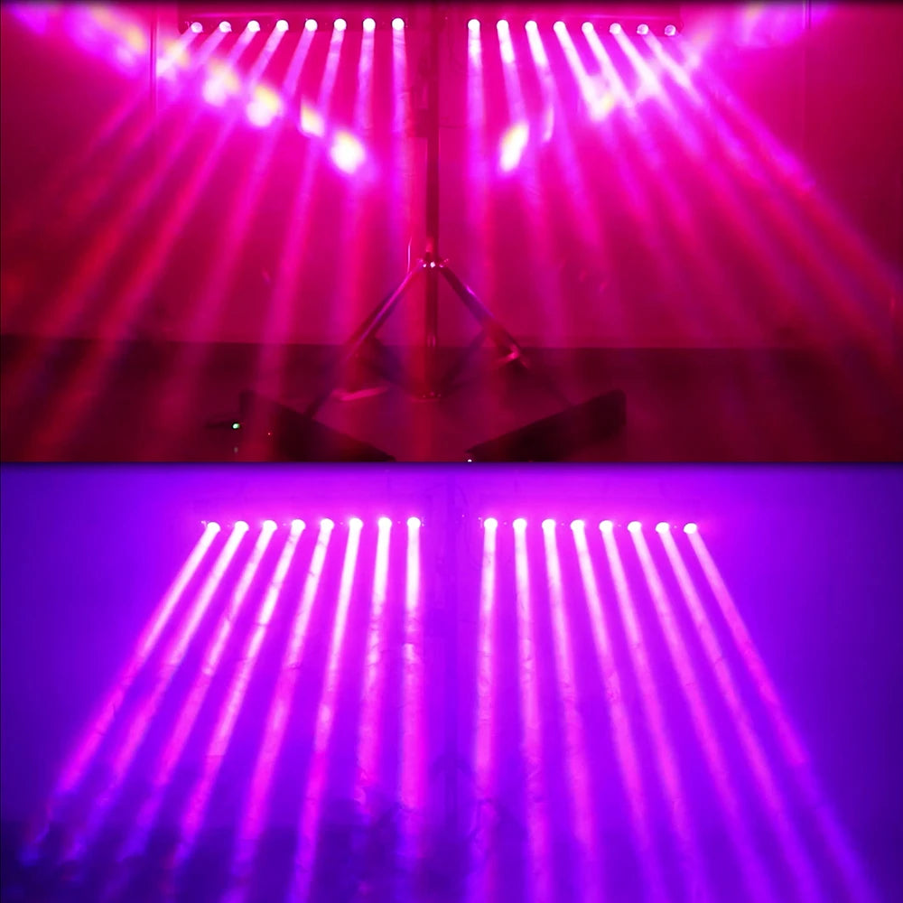 SHEHDS 8x12W RGBW Moving Head Spotlight For DJ Party Lighting