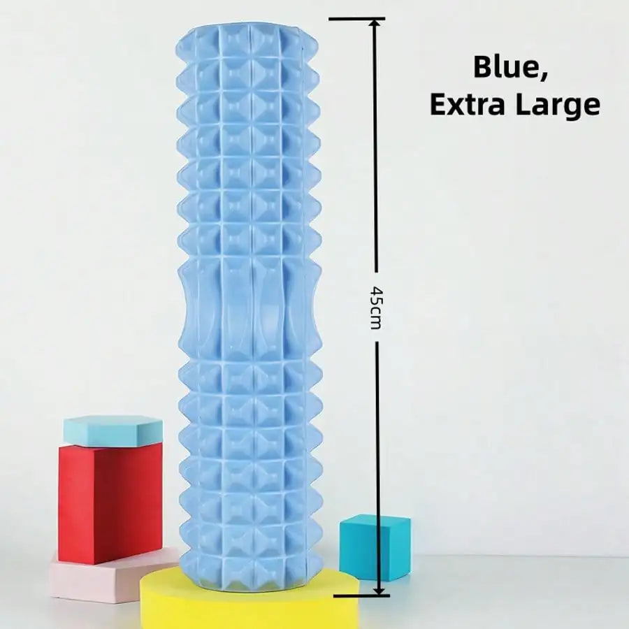 Textured Foam Yoga Massage Roller For Muscle Recovery