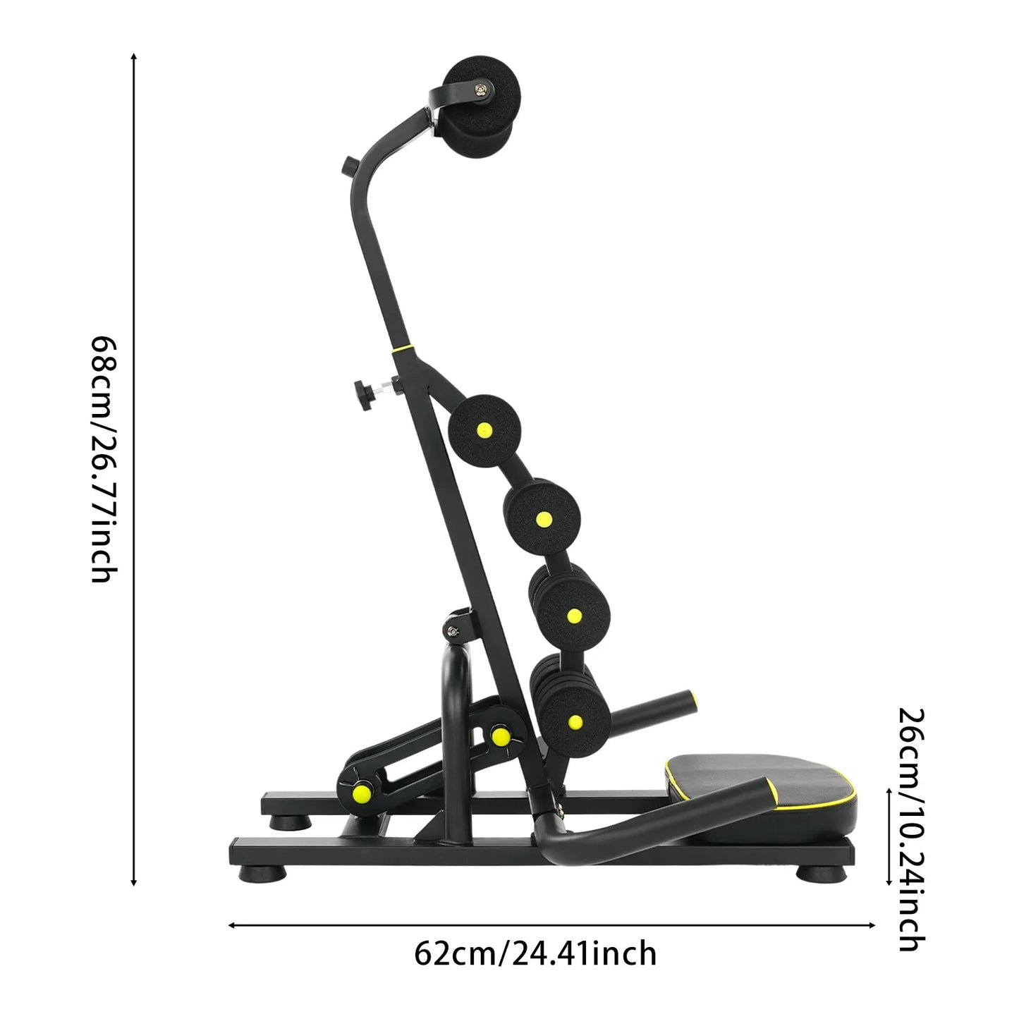 Adjustable Inversion Table For Back Pain Relief And Stretching
