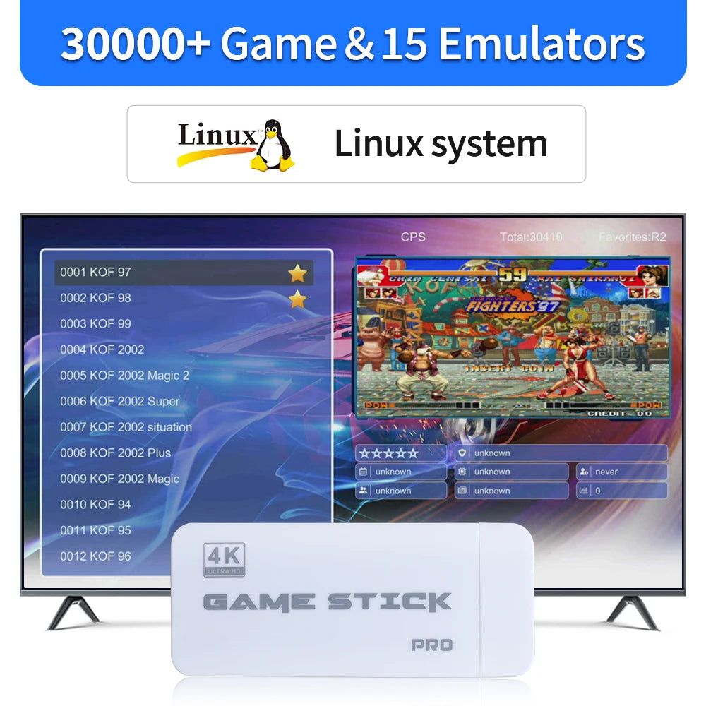 JMachen G1 Portable Emulator Console Over 30000 Games 64GB