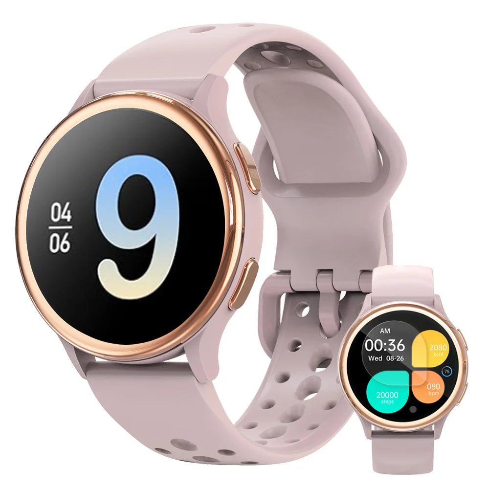 Anyloop Womens Smartwatch Fitness Tracker Compatible With IPhone Android