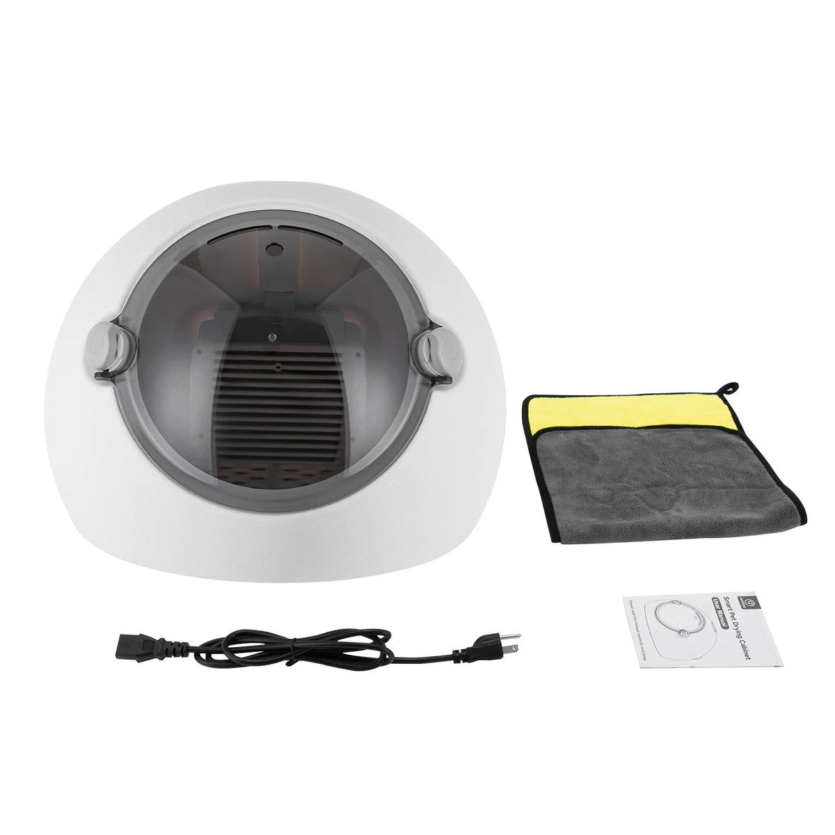 600W Pet Dryer Machine 20.28x14.61in Portable Cat Dryer Box 68-113°F Adjustable Puppy Drying Machine for Pets up to 16.53lbs Home, Pet Store, Travel