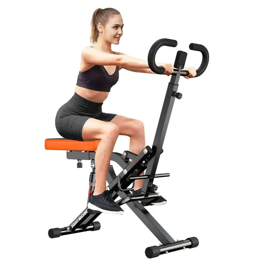 Five Position Adjustable Squat Trainer For Hip Leg Home Exercise