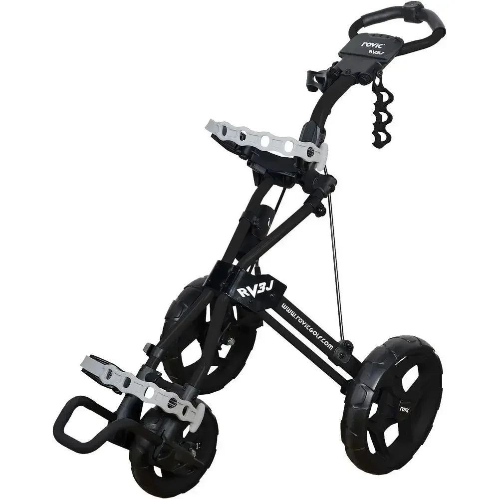 Lightweight Three Wheel Golf Push Cart Built For Young Golfers