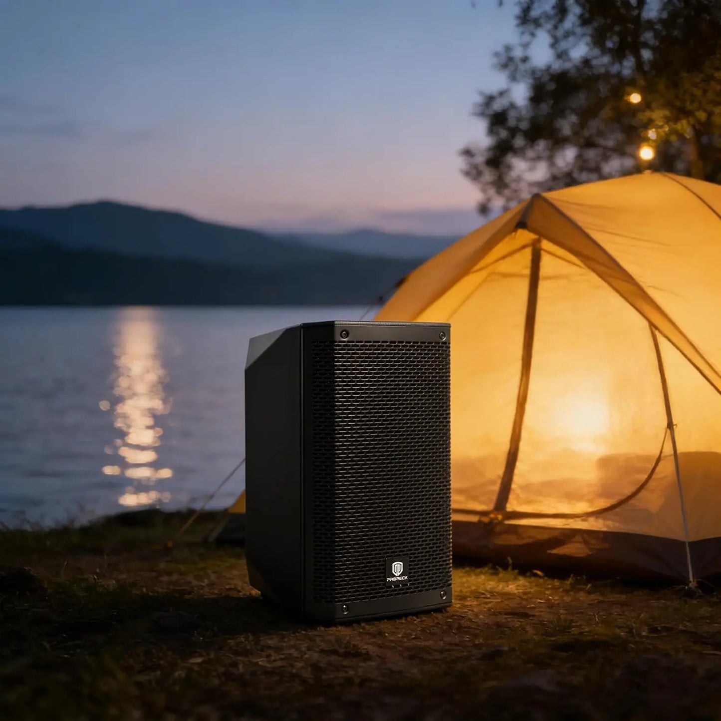 PRORECK SP8 3 Channel Powered DSP PA Speaker Bluetooth TWS