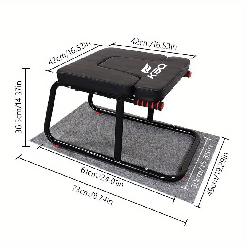 KBQ Multifunctional Yoga Inverted Stool With Double Armrests