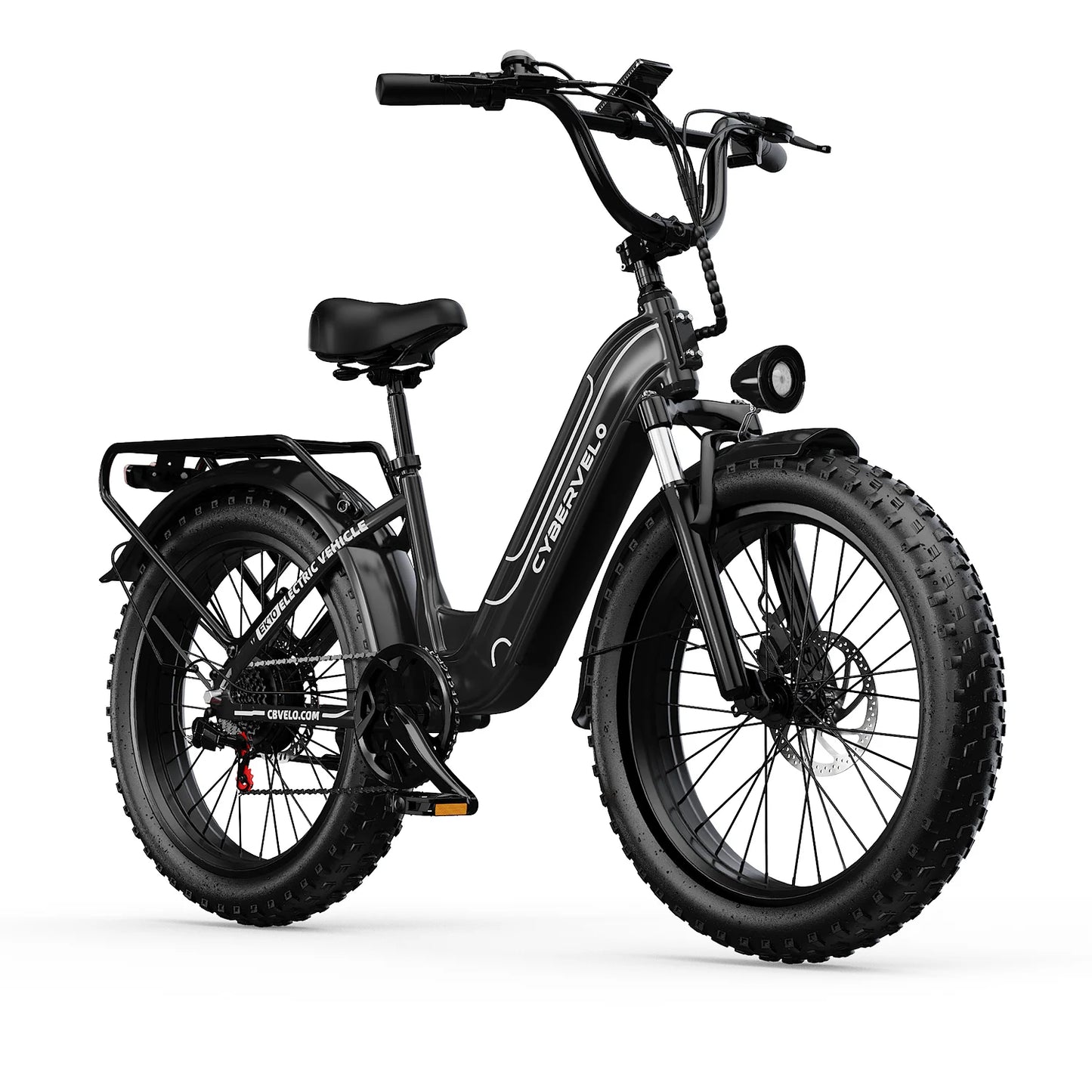 Cybervelo EK7 1000W 48V 25Ah Long Range Electric Bike