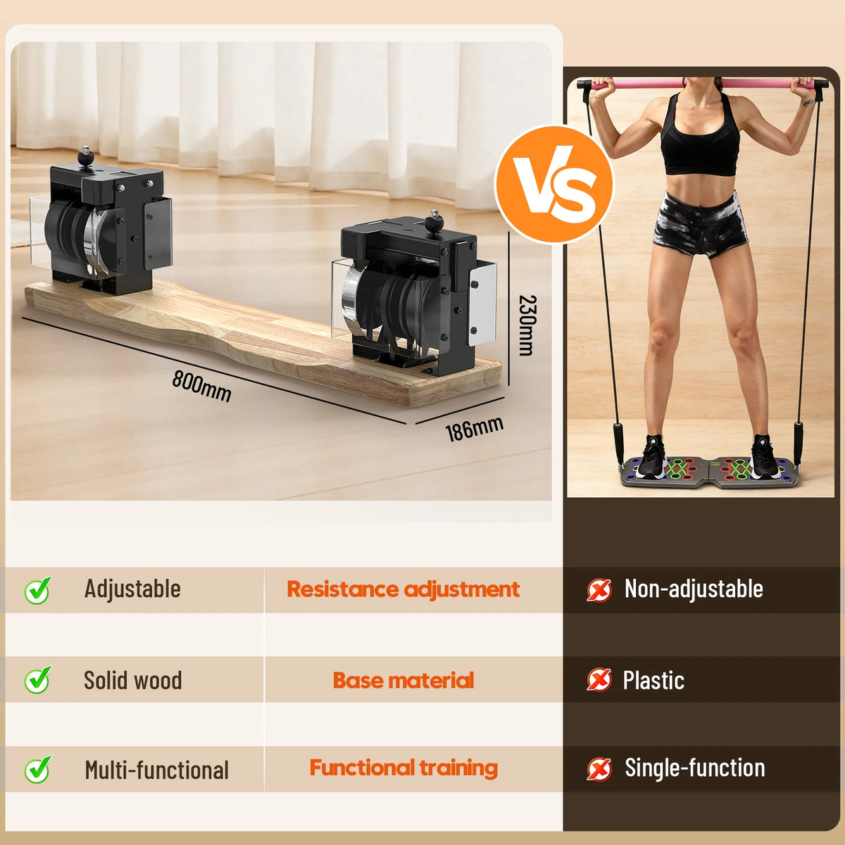 Portable All In One Home Gym Adjustable Strength Training Machine