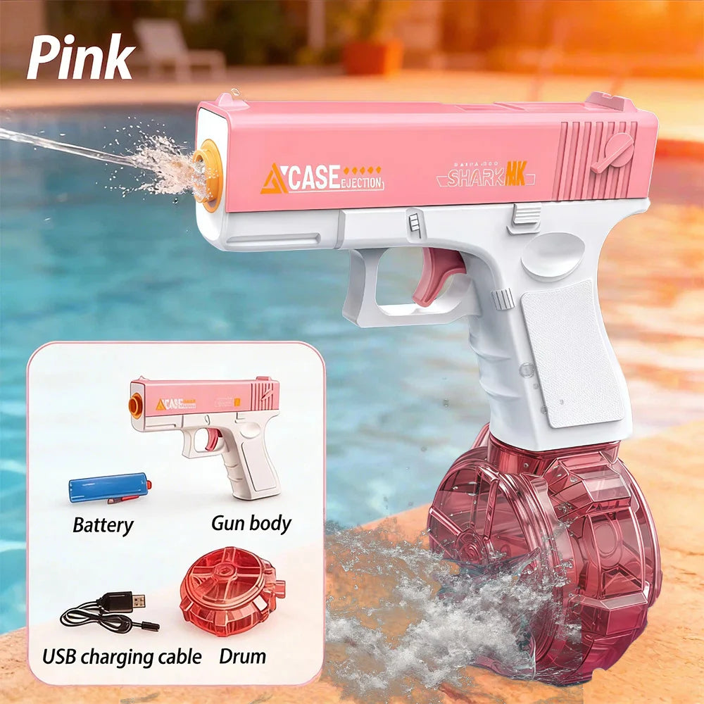 Powerful Water Squirt Gun Auto Blaster Pistol For Adults By High Concerned Chemical Outdoor Summer Toy