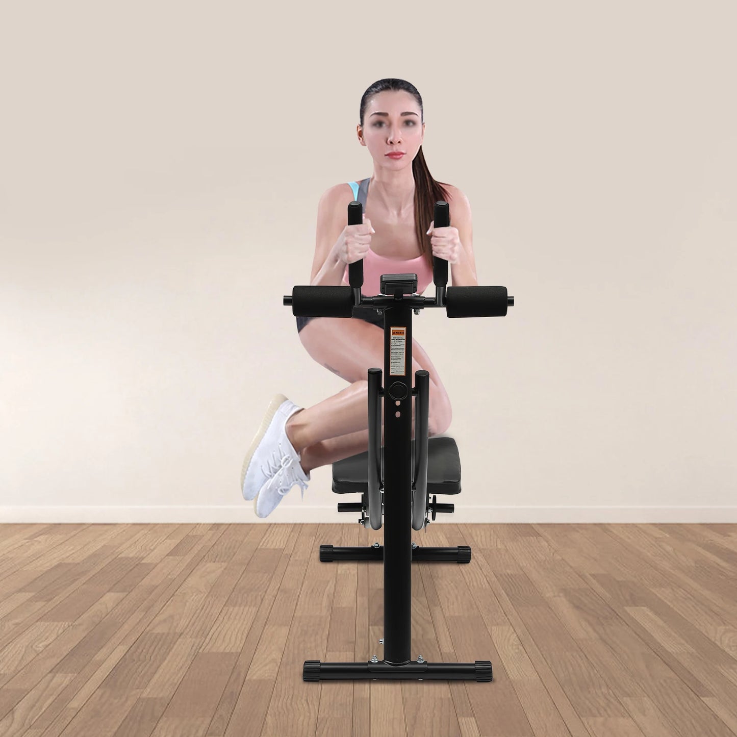 Foldable Core Ab Machine With Led Display And Curved Track