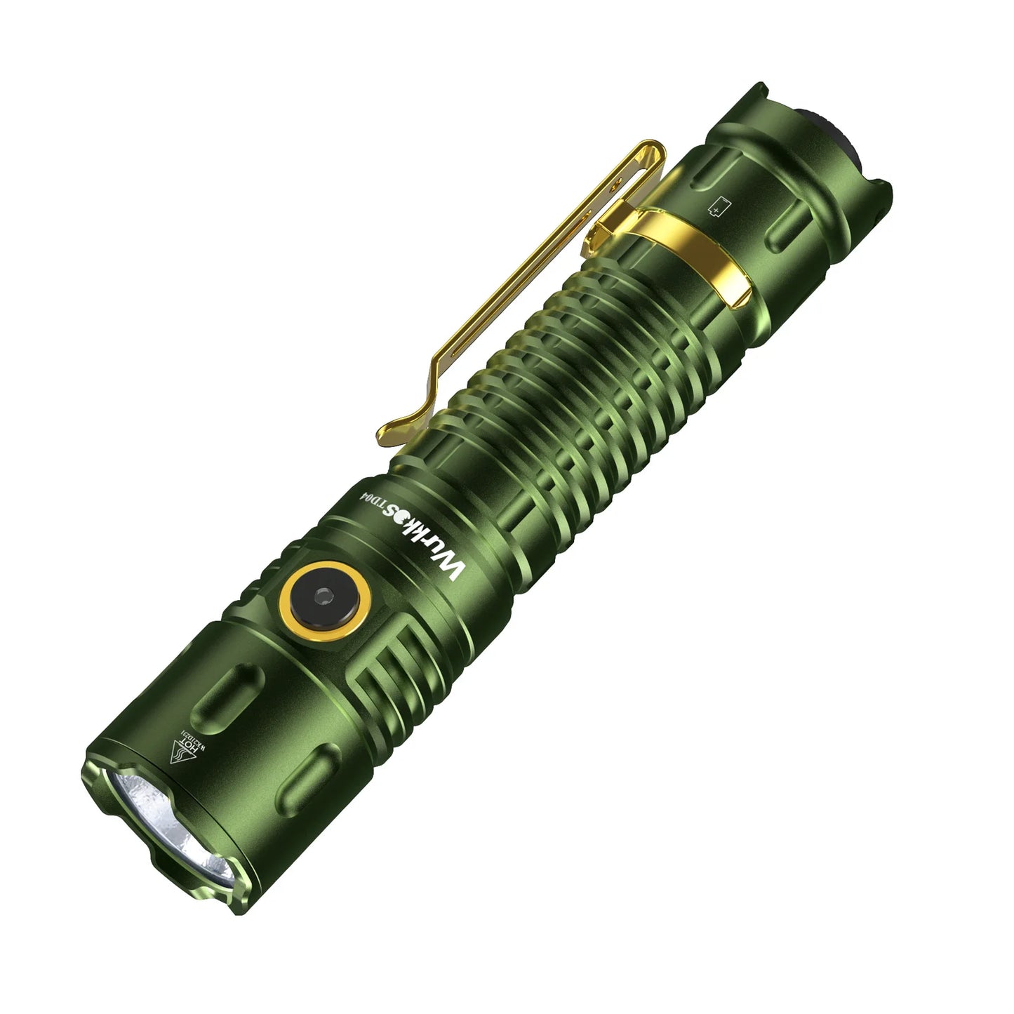 Wurkkos TD04 USB C Rechargeable Dual Mode Tactical Flashlight