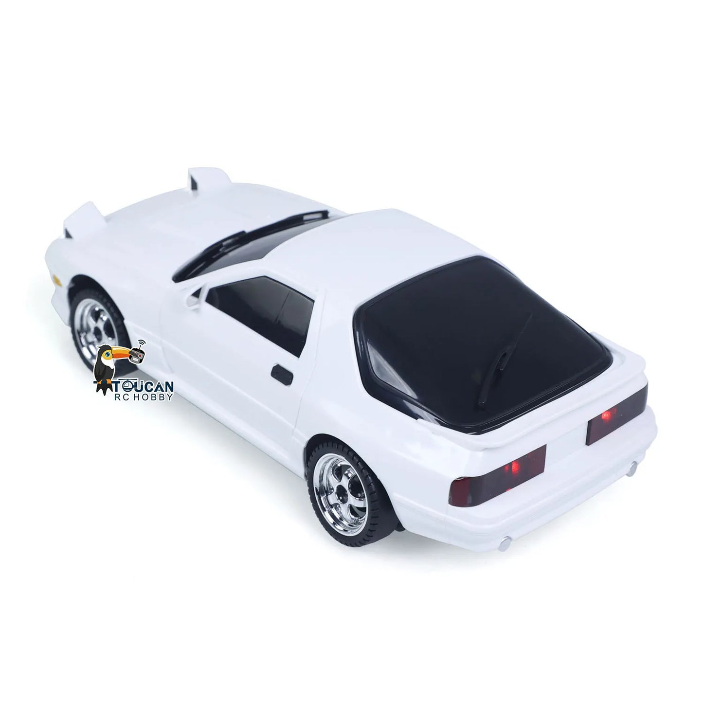 RC Drift Car One Eighteen Scale RX7 Gyro Stabilized Wireless Remote Control for Boys High Performance Racing Gift