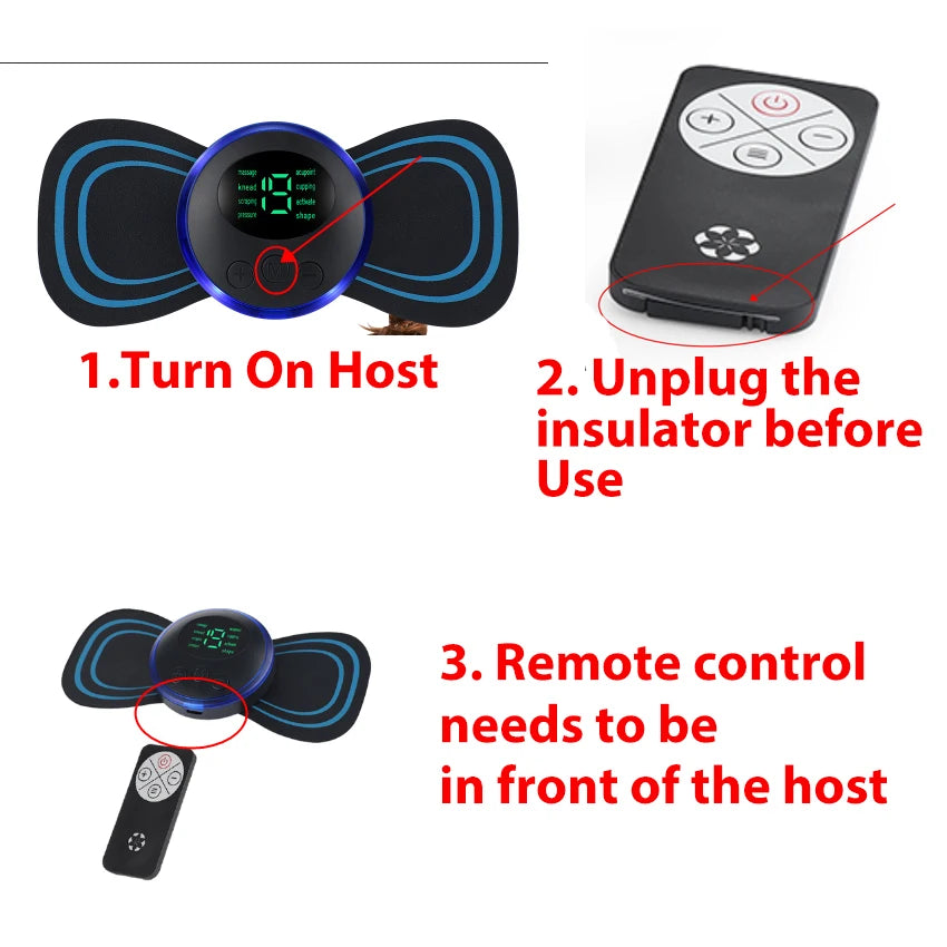 Hailicare Portable Electric Neck Massager For Muscle Relaxation
