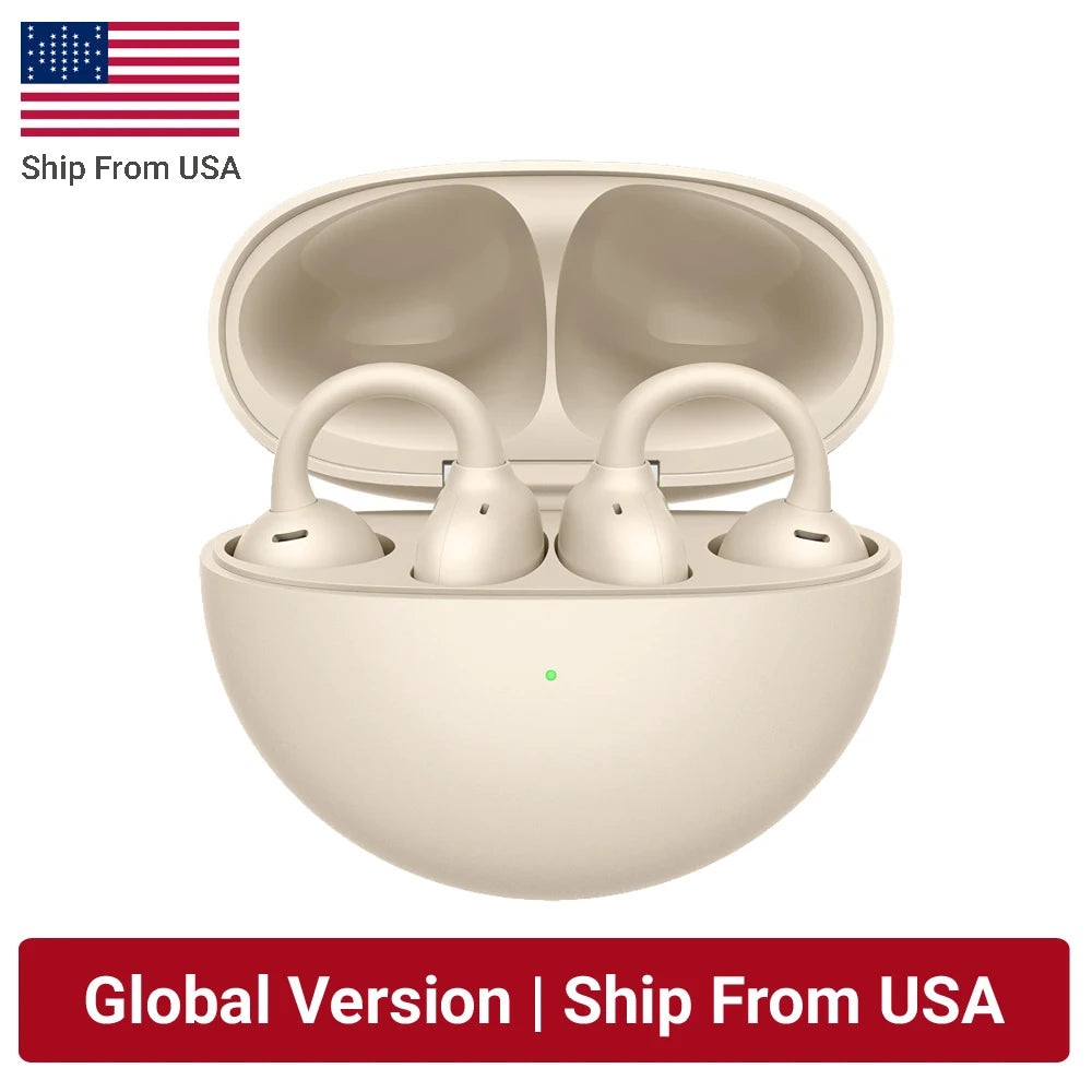 Huawei FreeClip Open Ear Wireless Headphones With 8 Hour Battery
