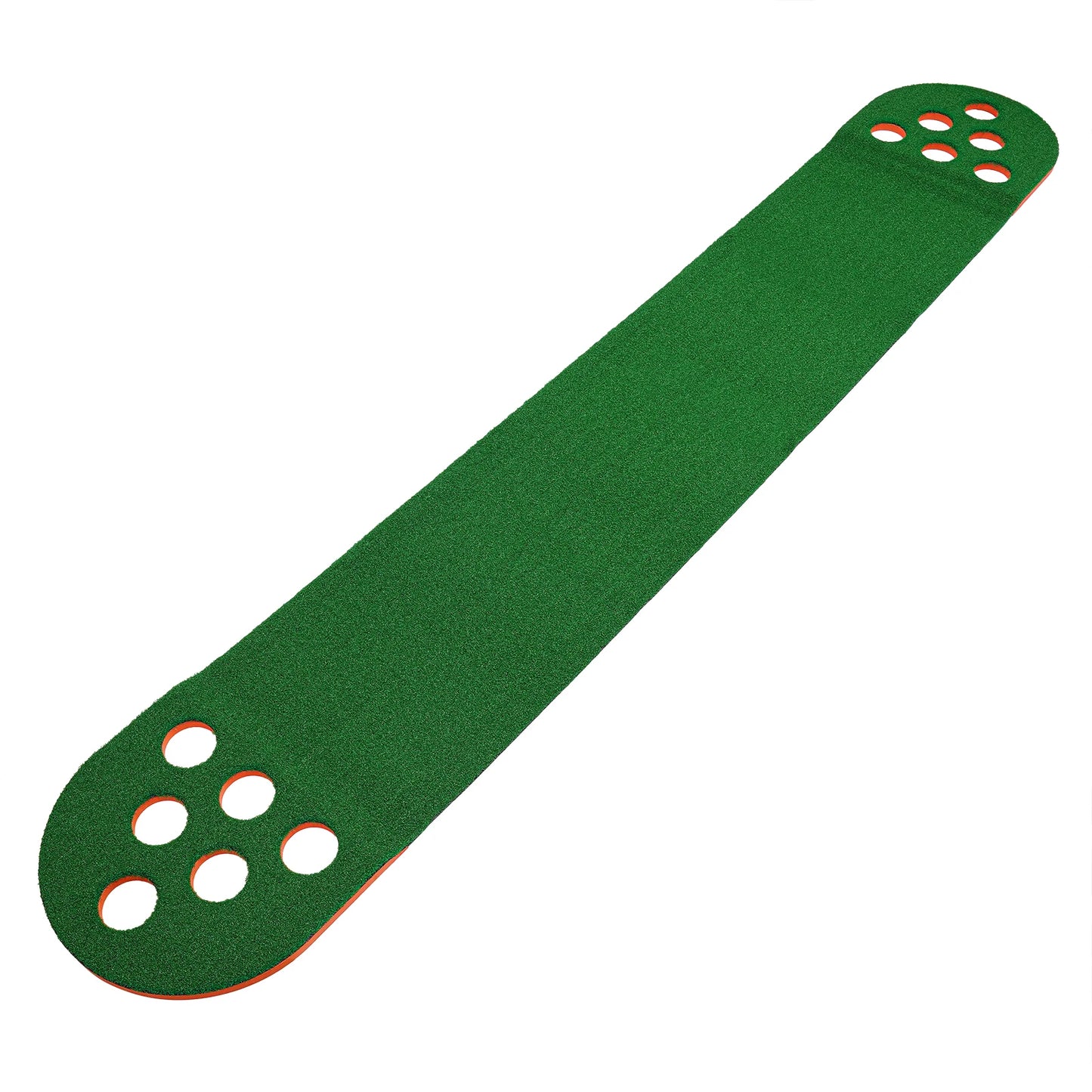 Foldable Golf Putting Mat With Two Clubs And Two Balls For Home Practice Durable Mini Golf Training Pad For Beginners