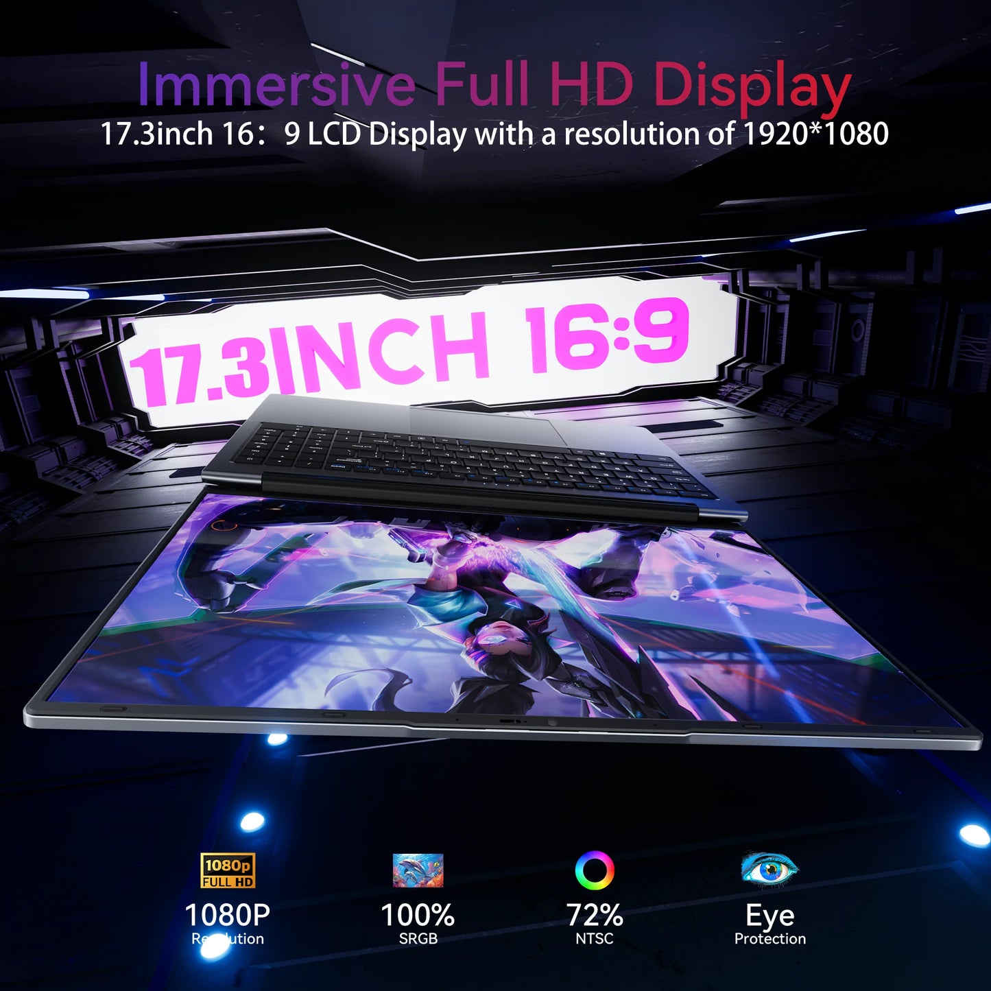ACEMAGIC AX17Pro Laptop Ryzen 3 4300U 16GB DDR4 512GB NVMe