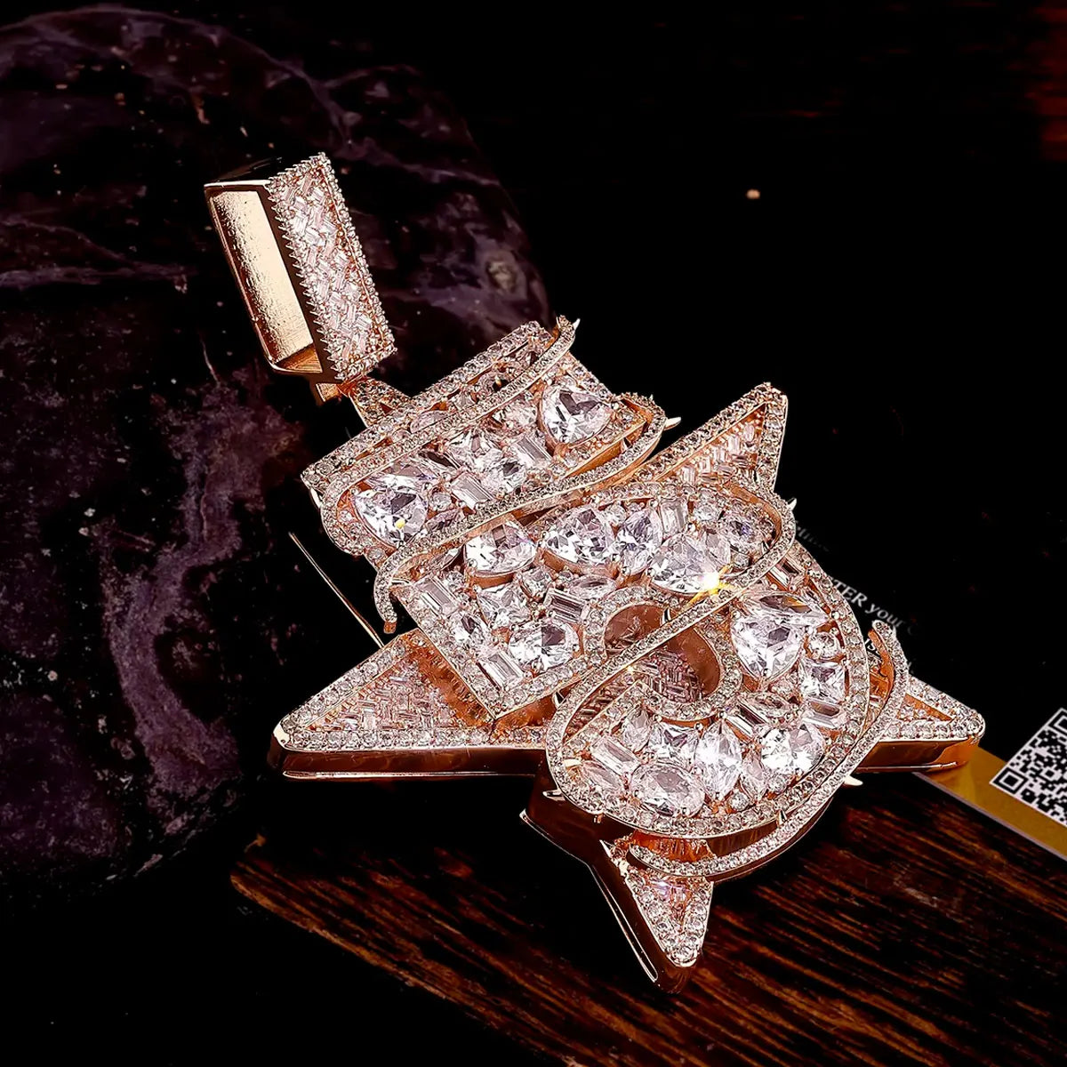 Lyee Cyee Hip Hop Star Number Five Pendant Jewelry