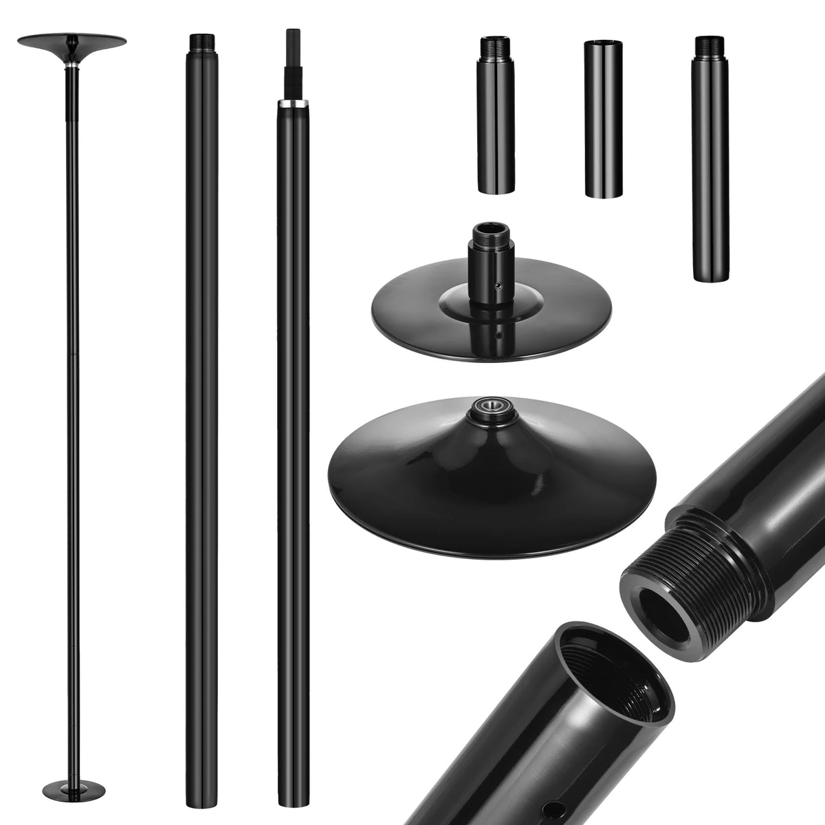 Portable Removable Dance Pole for Home Fitness and Training