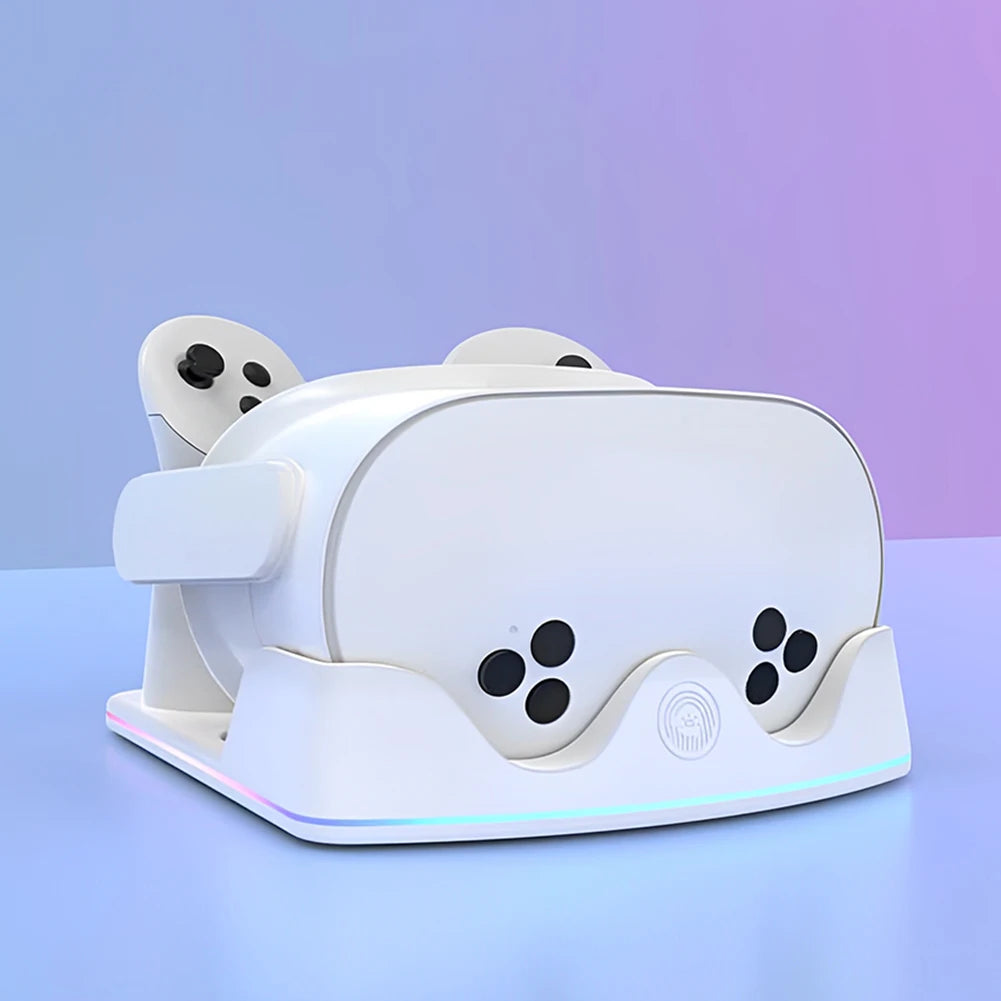 Shunmaii Fast Charging Dock For Meta Quest 3S VR Headset