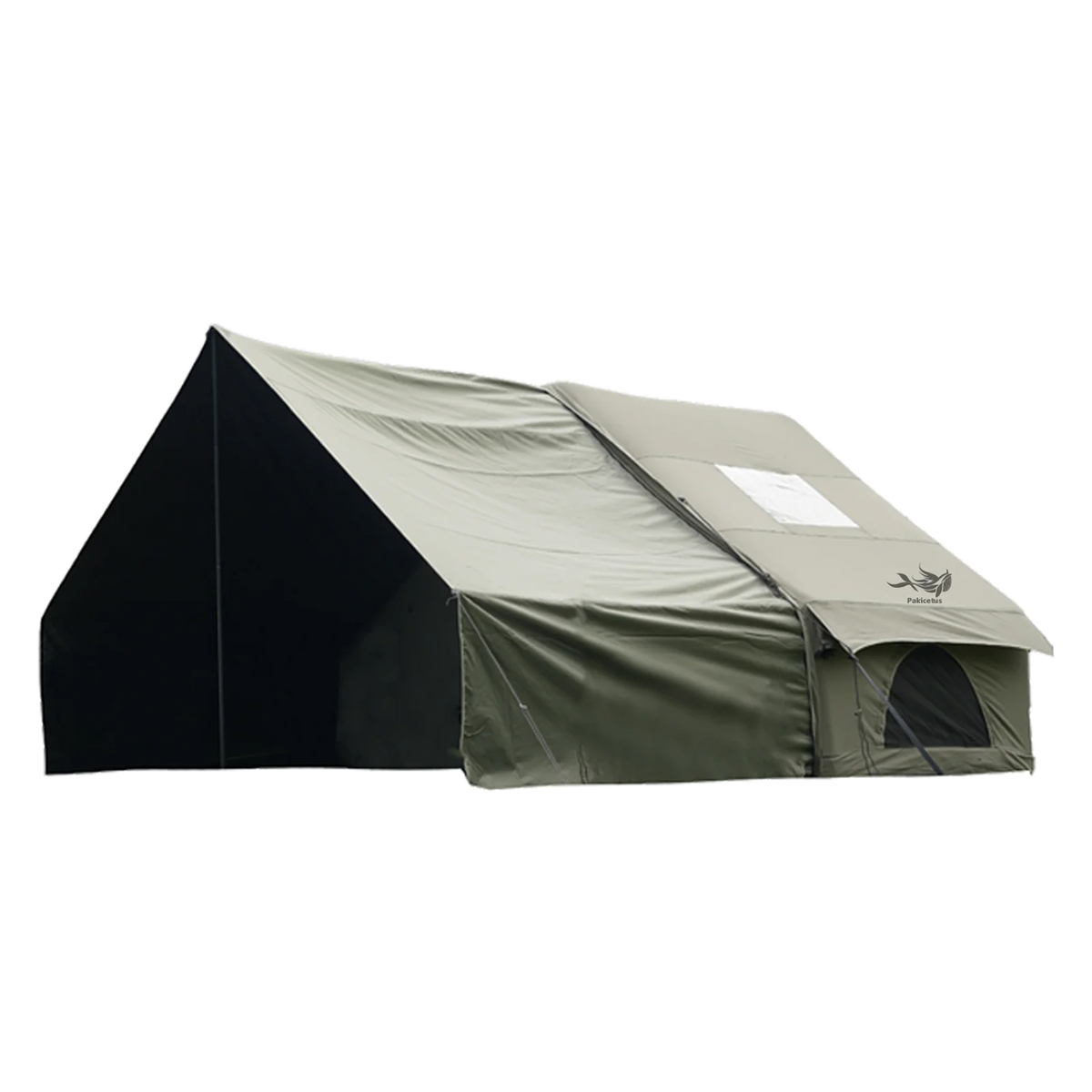 Pakicetus Inflatable Glamping Tent With Manual Pump And Weatherproof Design