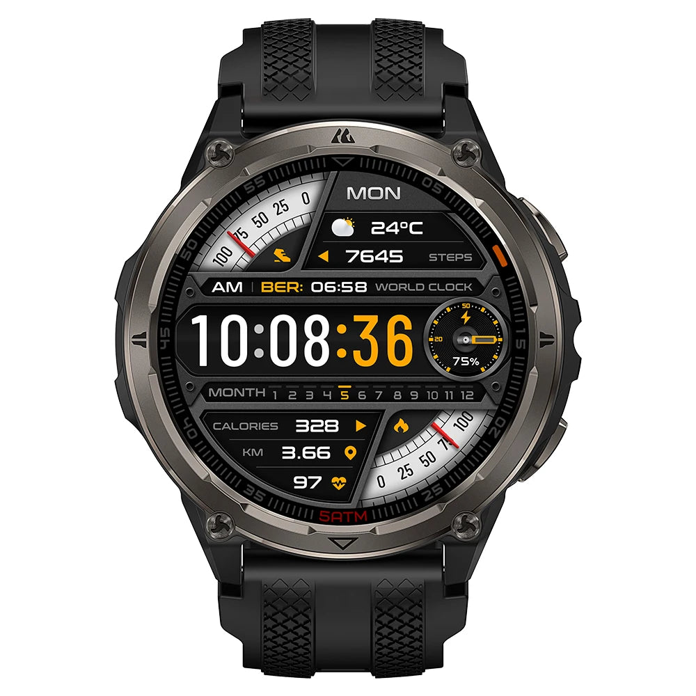 KOSPET ORB 2 Rugged Dual Band GPS AMOLED Smartwatch