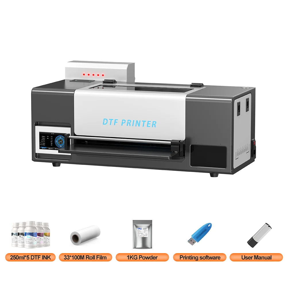 XP600 DTF Printer For Apparel And Textile Transfers
