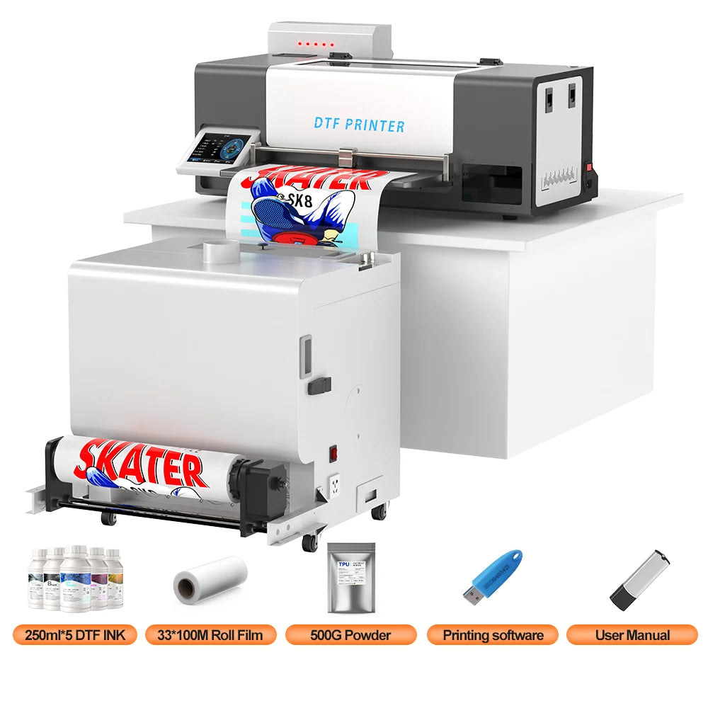 XP600 DTF Printer For Apparel And Textile Transfers