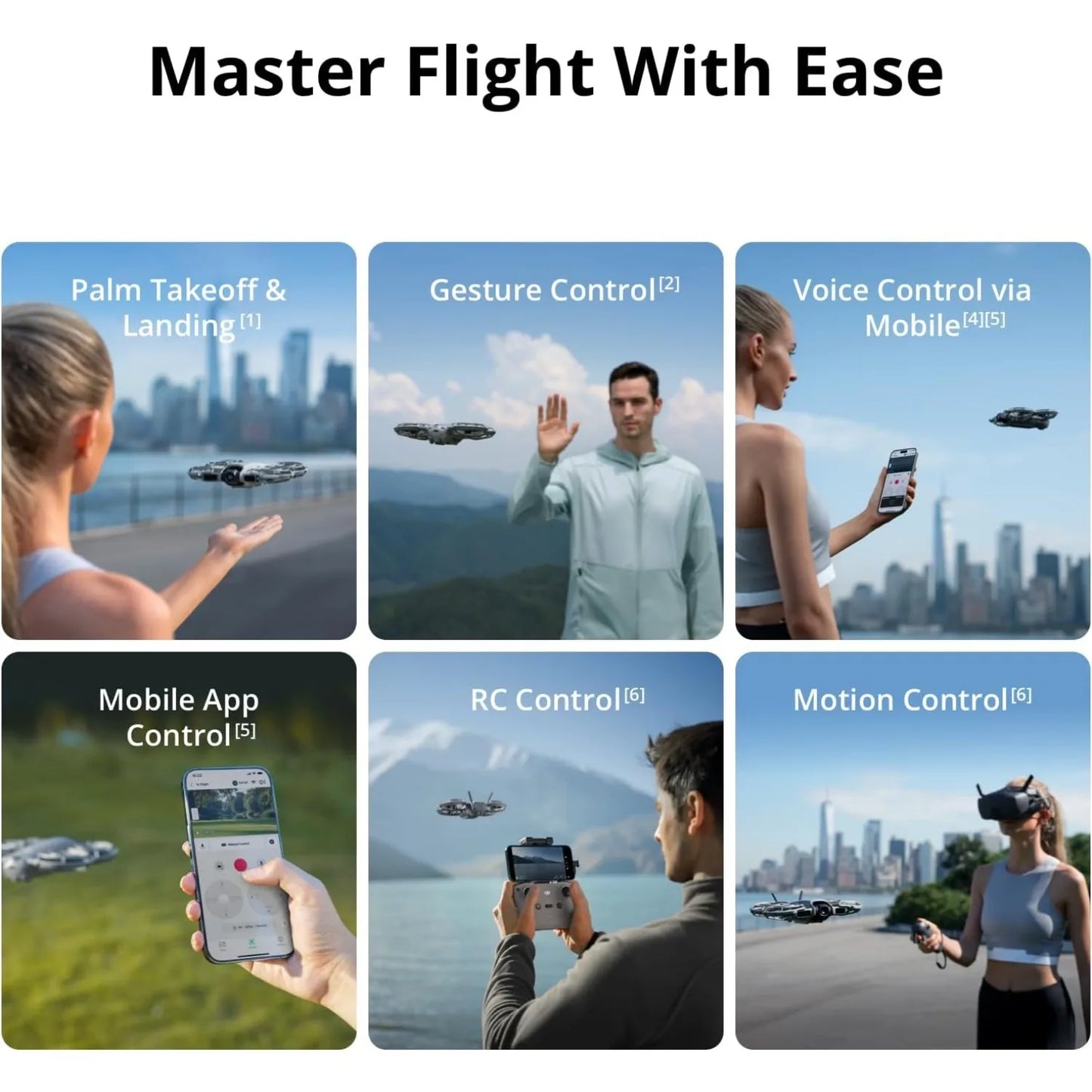DJI Neo 2 Fly More Combo Drone With RC-N3 Controller, 4K Camera, Stable Transmission For Beginners, 3 Batteries