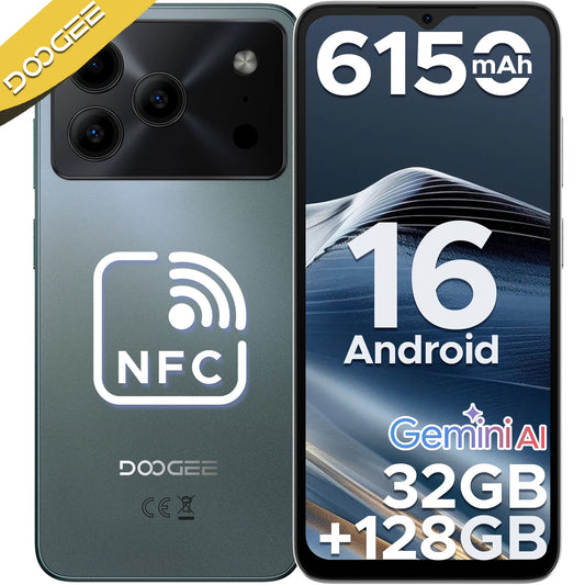 DOOGEE Note56 Pro Smartphone 6150mAh Battery Android 16 90Hz