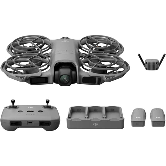 DJI Neo 2 Fly More Combo Drone With RC-N3 Controller, 4K Camera, Stable Transmission For Beginners, 3 Batteries