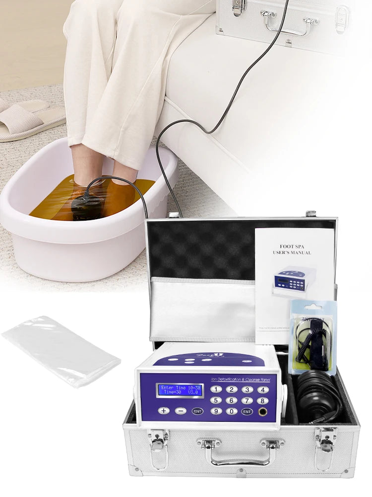 VNIOLIFE Ionic Foot Bath Detox Machine With LED Display