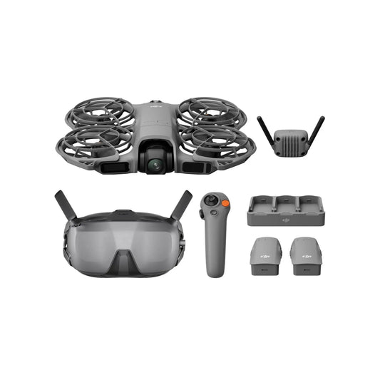 DJI Neo 2 Motion Drone Fly More Combo With 4K FPV Camera For Beginners Goggles And 3 Batteries