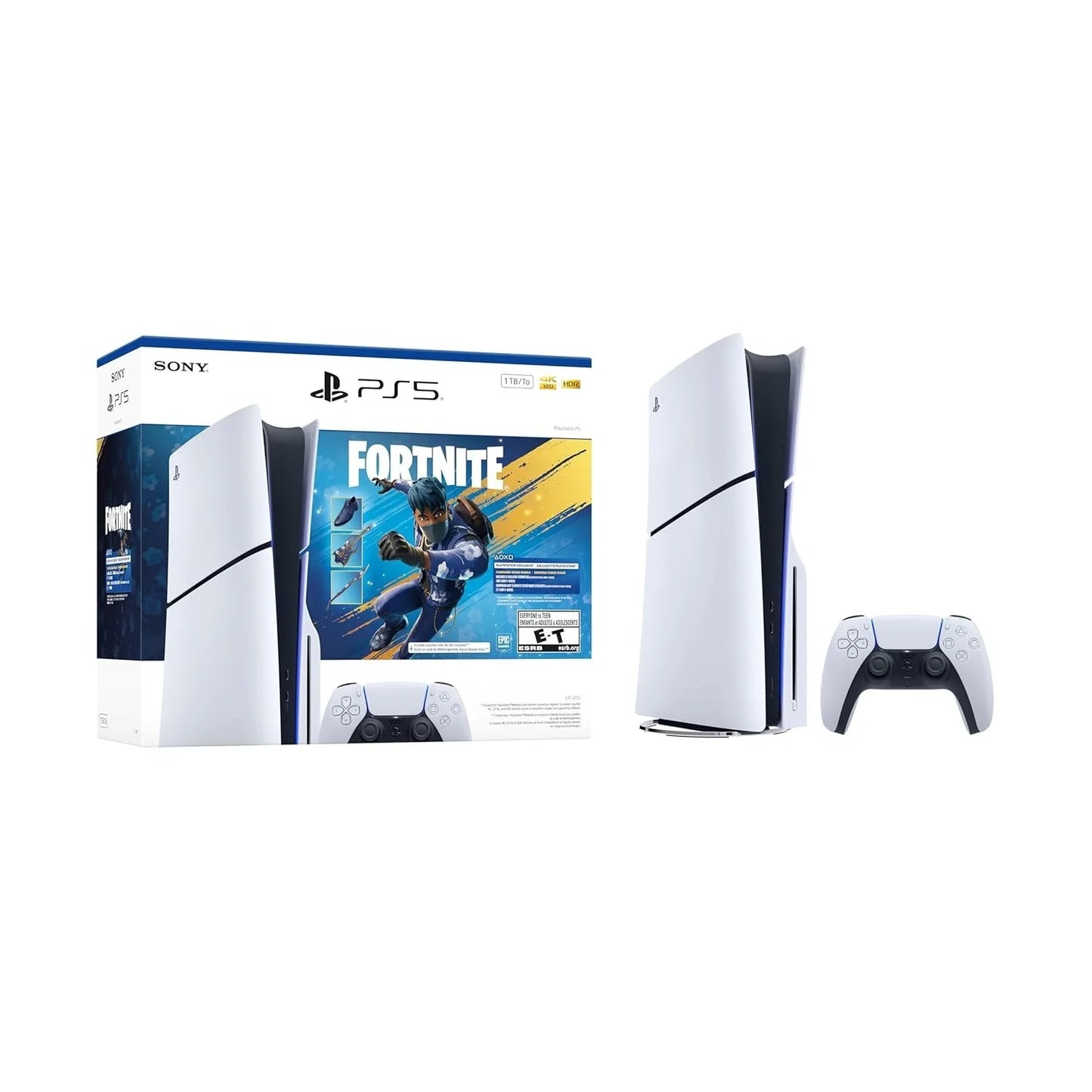 Sony PlayStation 5 Disc Console 1TB Fortnite Flowering Chaos Bundle