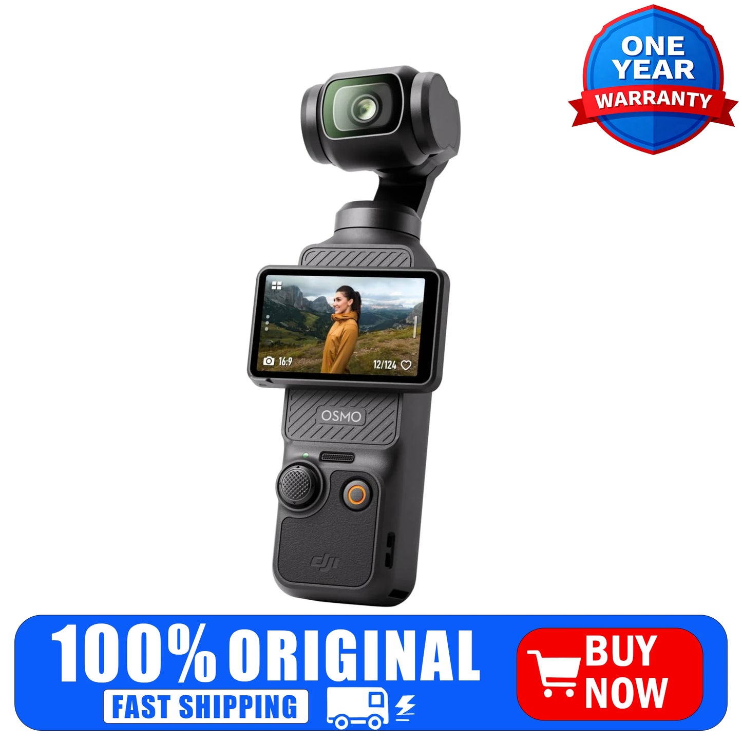 DJI Osmo Pocket 3 Vlogging Camera With 4K 120fps Three Axis Stabilization