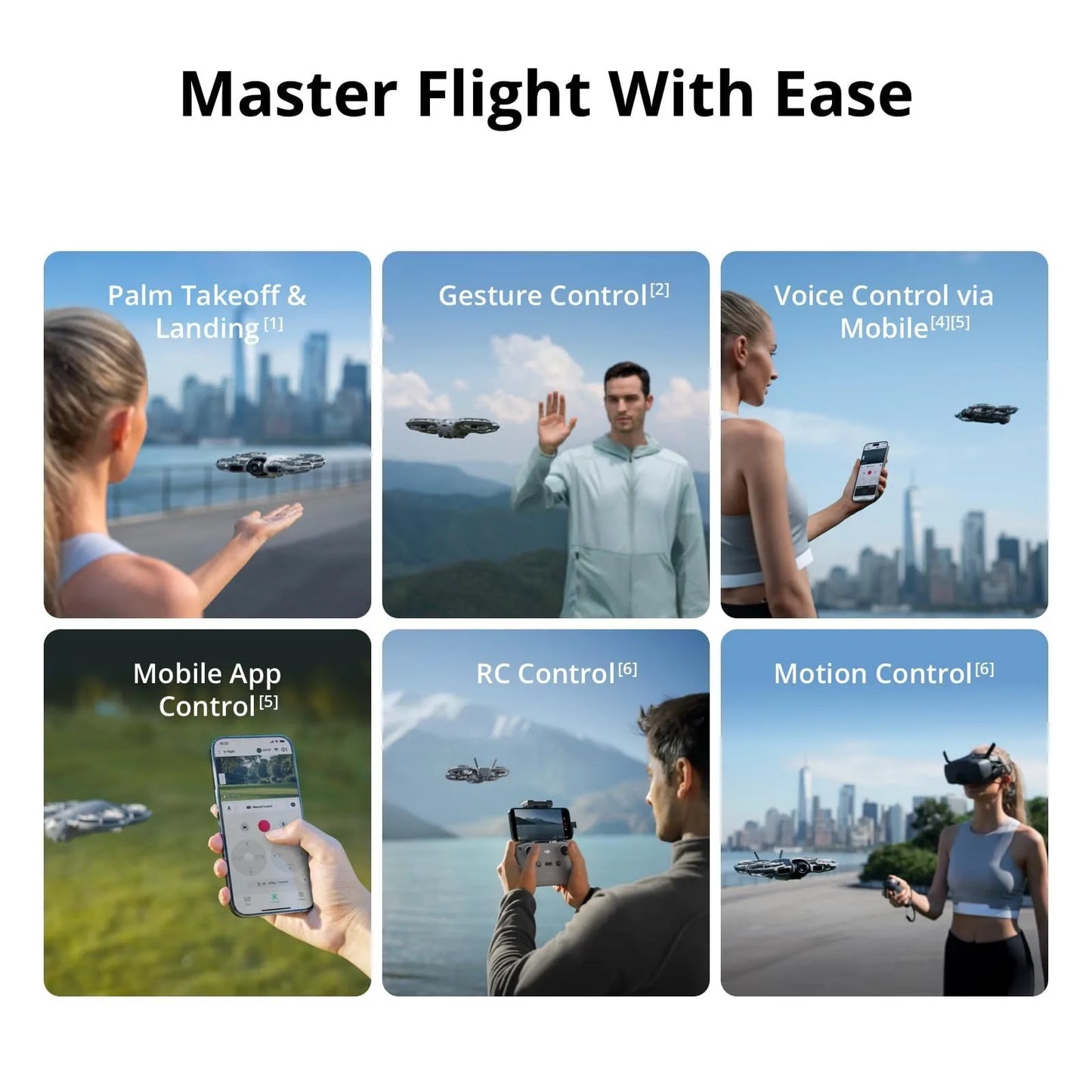 DJI Neo 2 Motion Drone Fly More Combo With 4K FPV Camera For Beginners Goggles And 3 Batteries