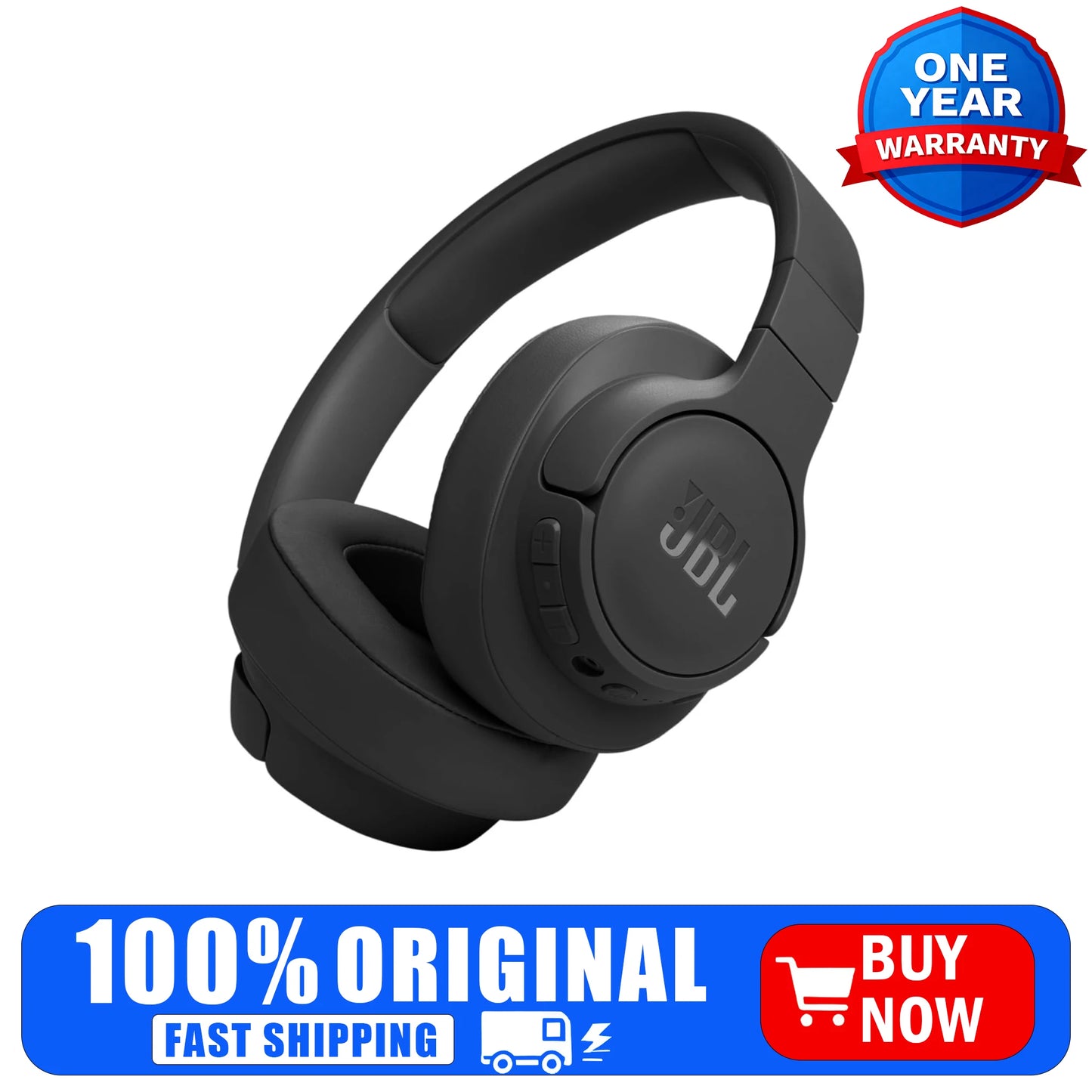 JBL Tune 770NC Wireless Headphones with Adaptive Noise Cancelling