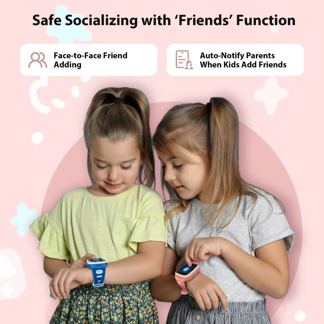 4G Kids GPS Smartwatch With Video Calling And Voice Chat