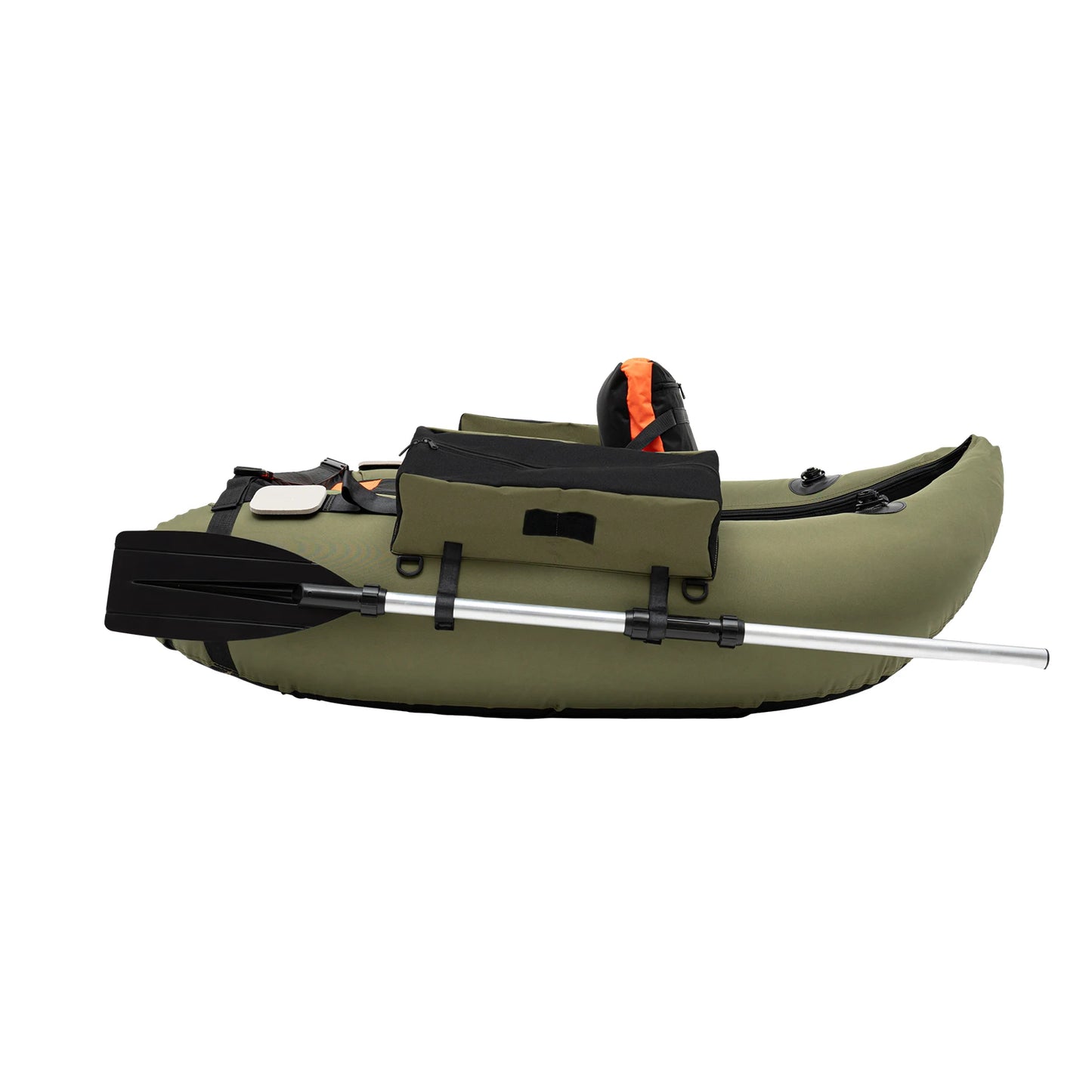 Inflatable Fishing Boat Portable Lightweight Raft for Ocean Lake River Adventurers