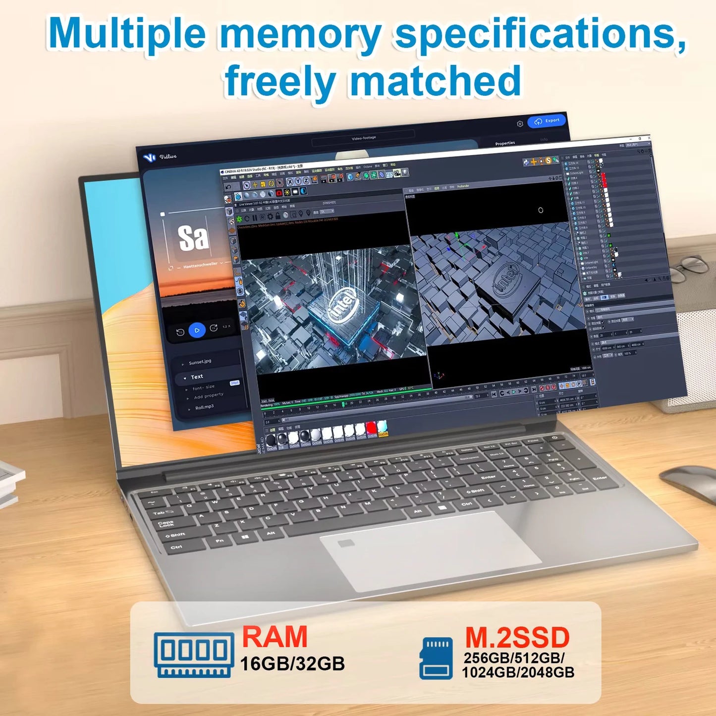 Xia Man Gaming Laptop Intel Core I9 8950HK 1TB SSD 16GB RAM