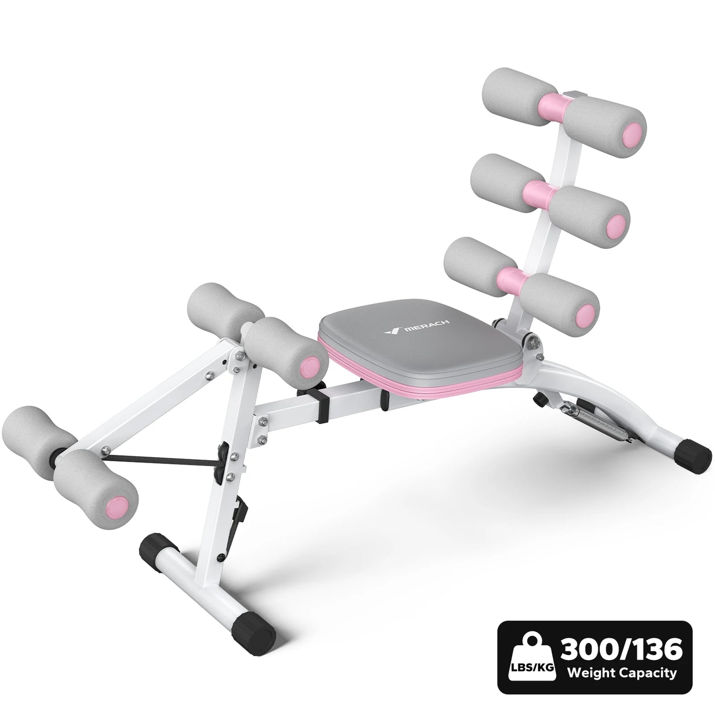Merach Adjustable Ab Trainer Bench For Home Workout