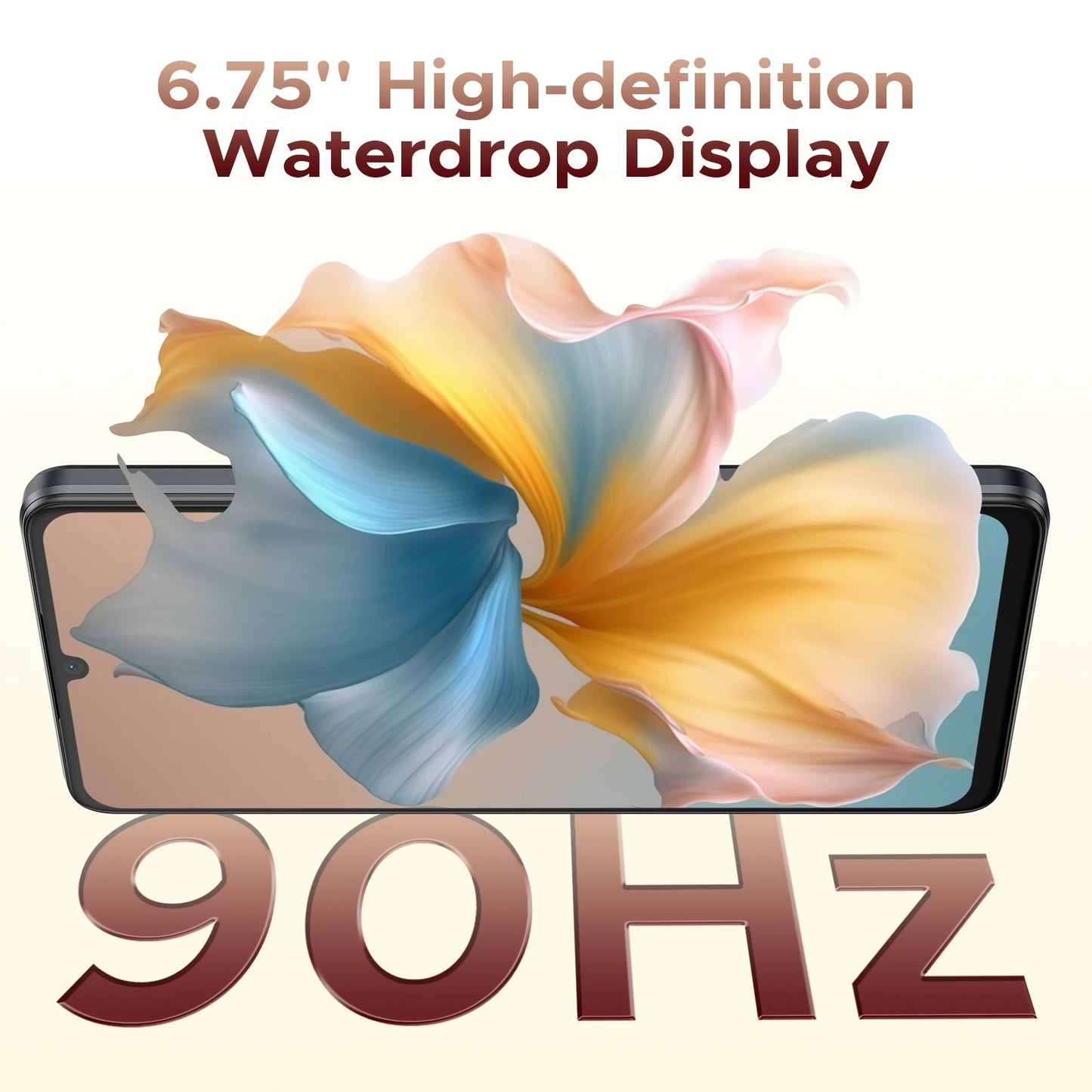 DOOGEE Note 58 Smartphone 90Hz Display 8GB RAM 128GB ROM