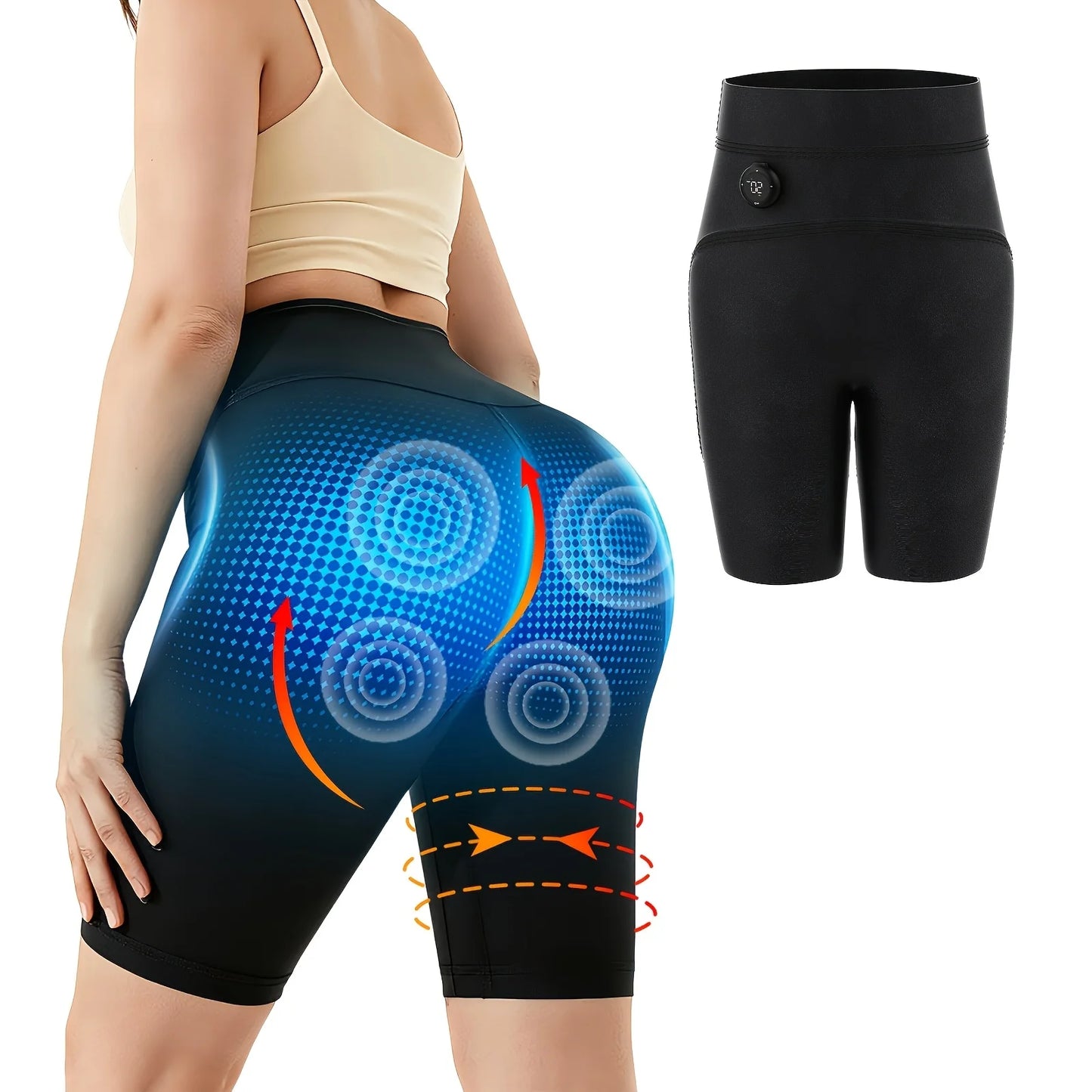 Jitesy EMS Glute Lift Massage Pants With 4D Microcurrent Muscle Stimulation